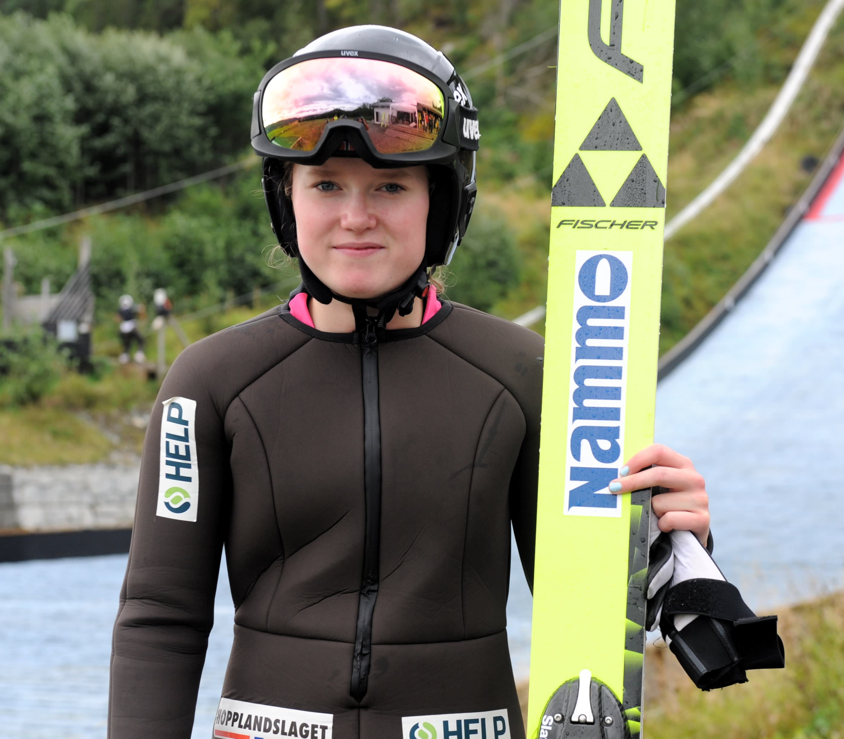 Kjersti på pallplass under COCrenn i Midtstubakken sn.no