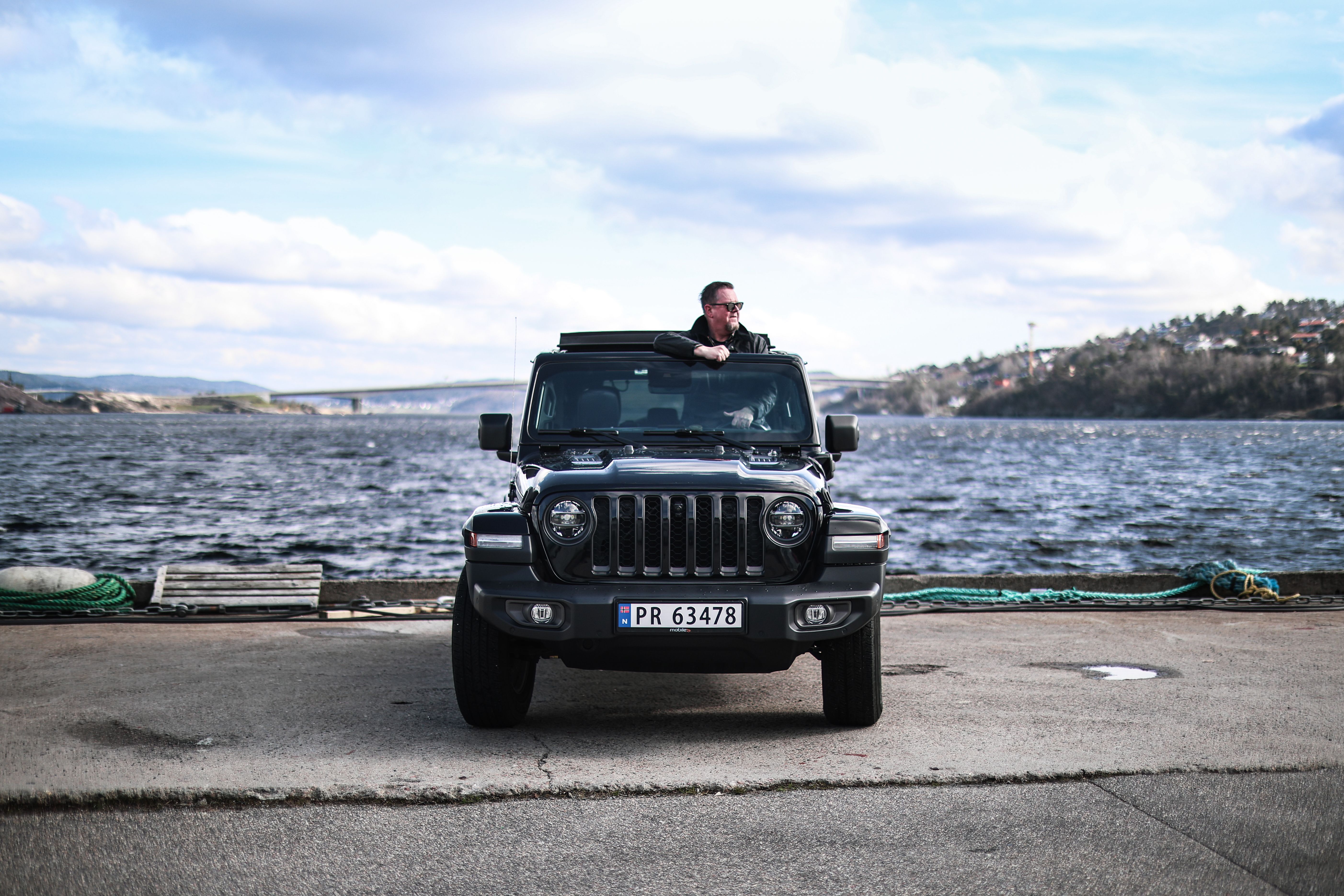 – Det ble ikke motorsykkel. Det ble denne.