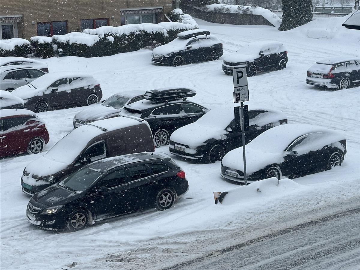 Venter med parkeringsavgift