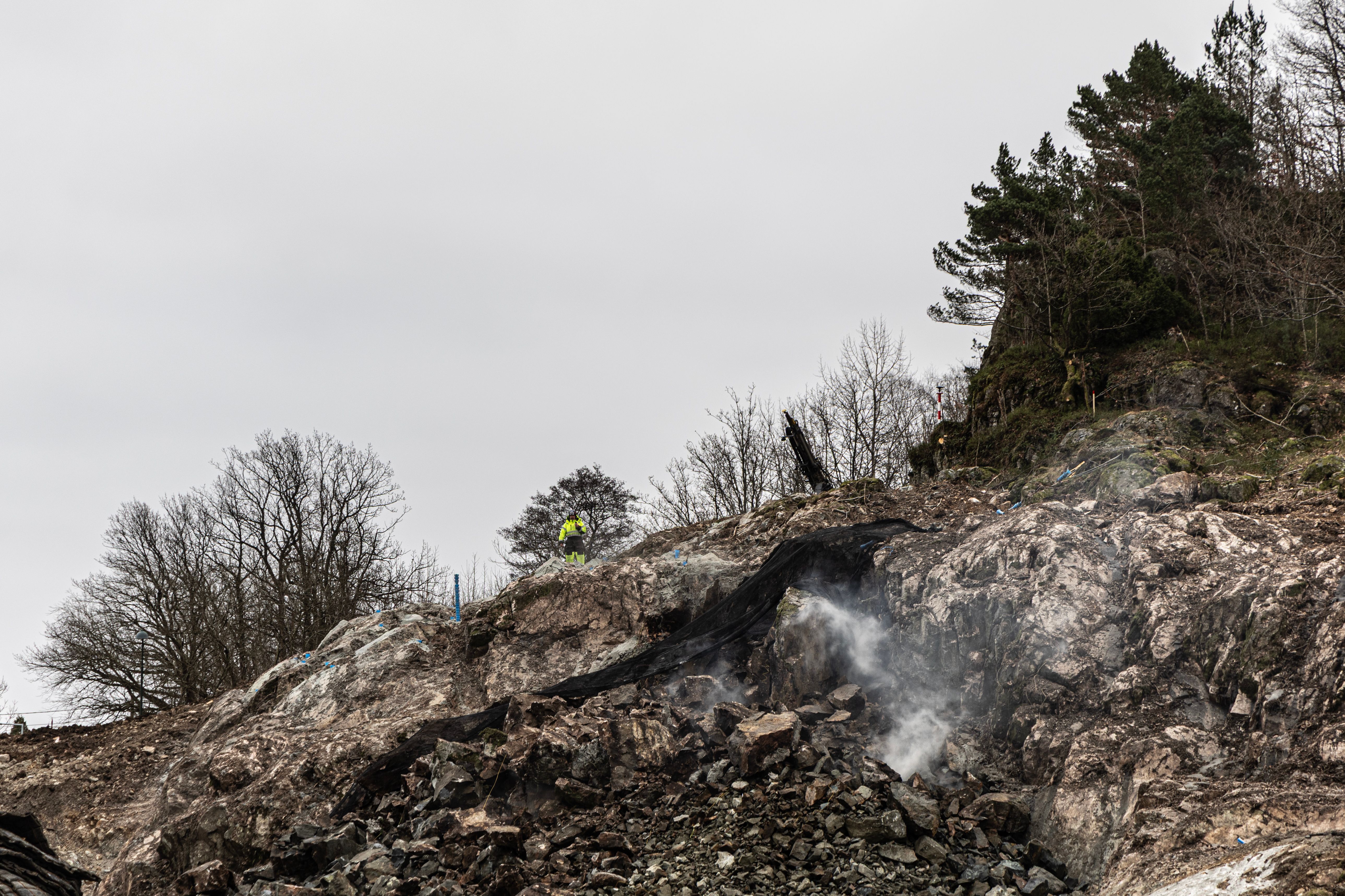 Sprengningsuhell i Kristiansand: – En alvorlig hendelse