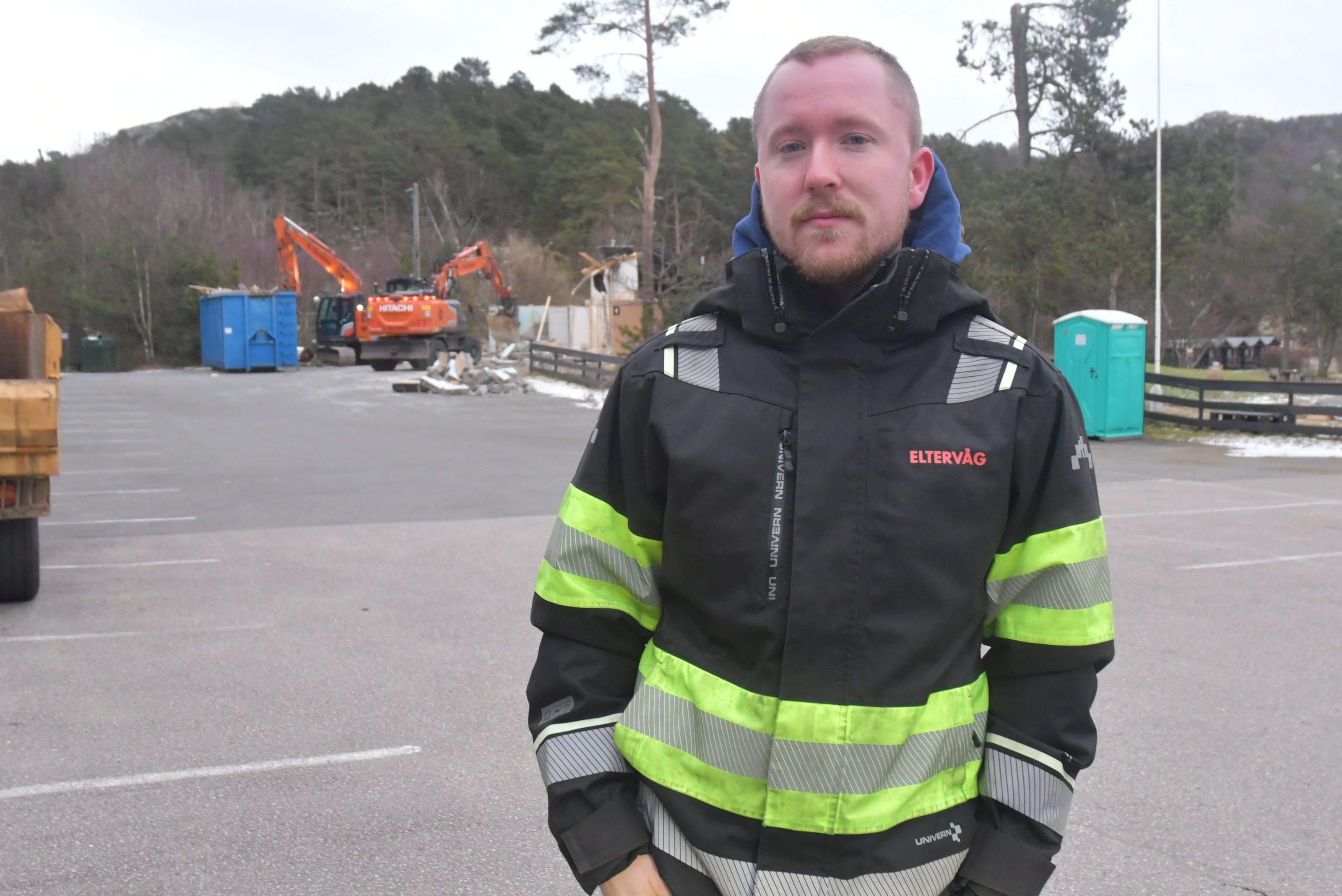 Reagerer på mangelfull sikkerhet: – Jeg var bekymret for de som holdt på her