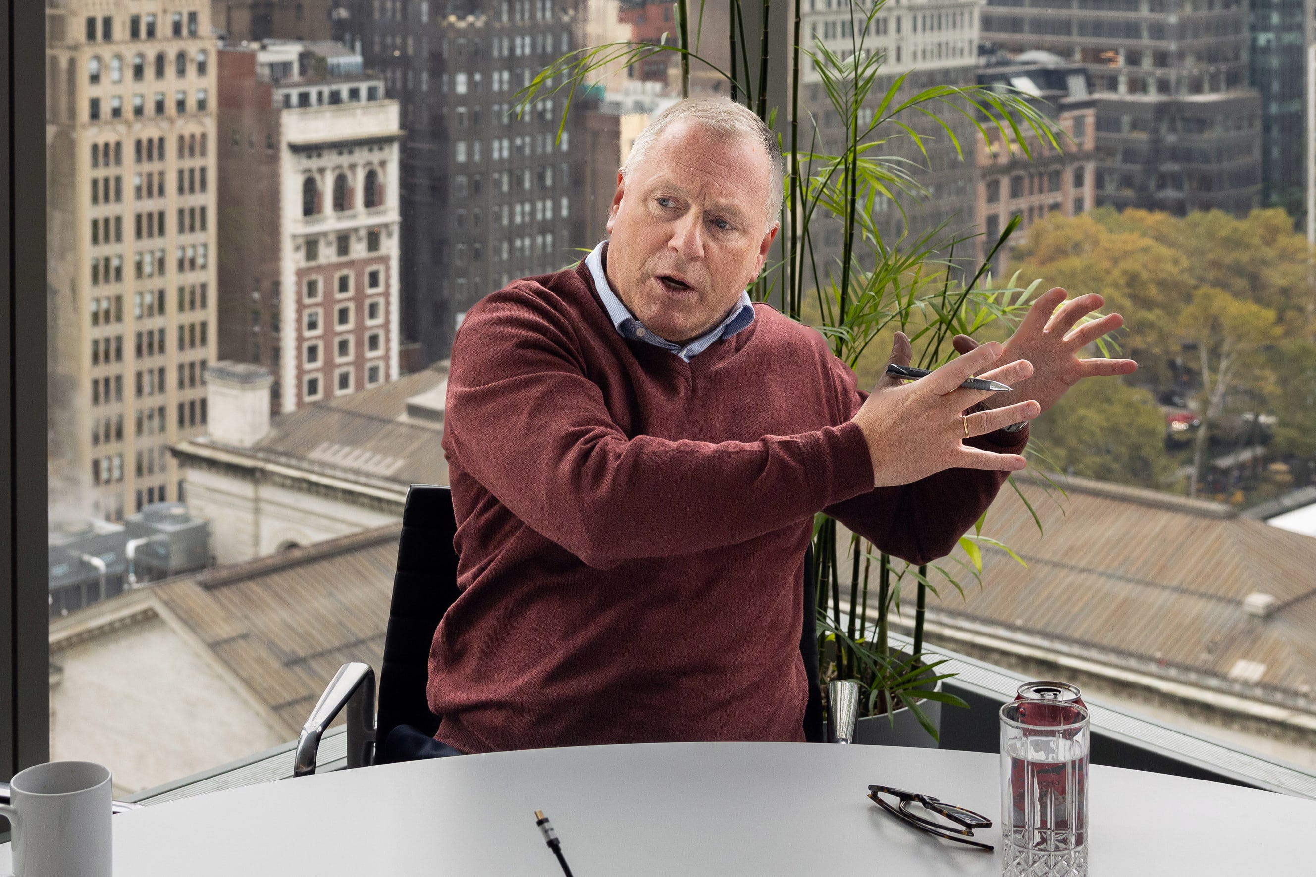 – Jeg er bare en ydmyk tjener