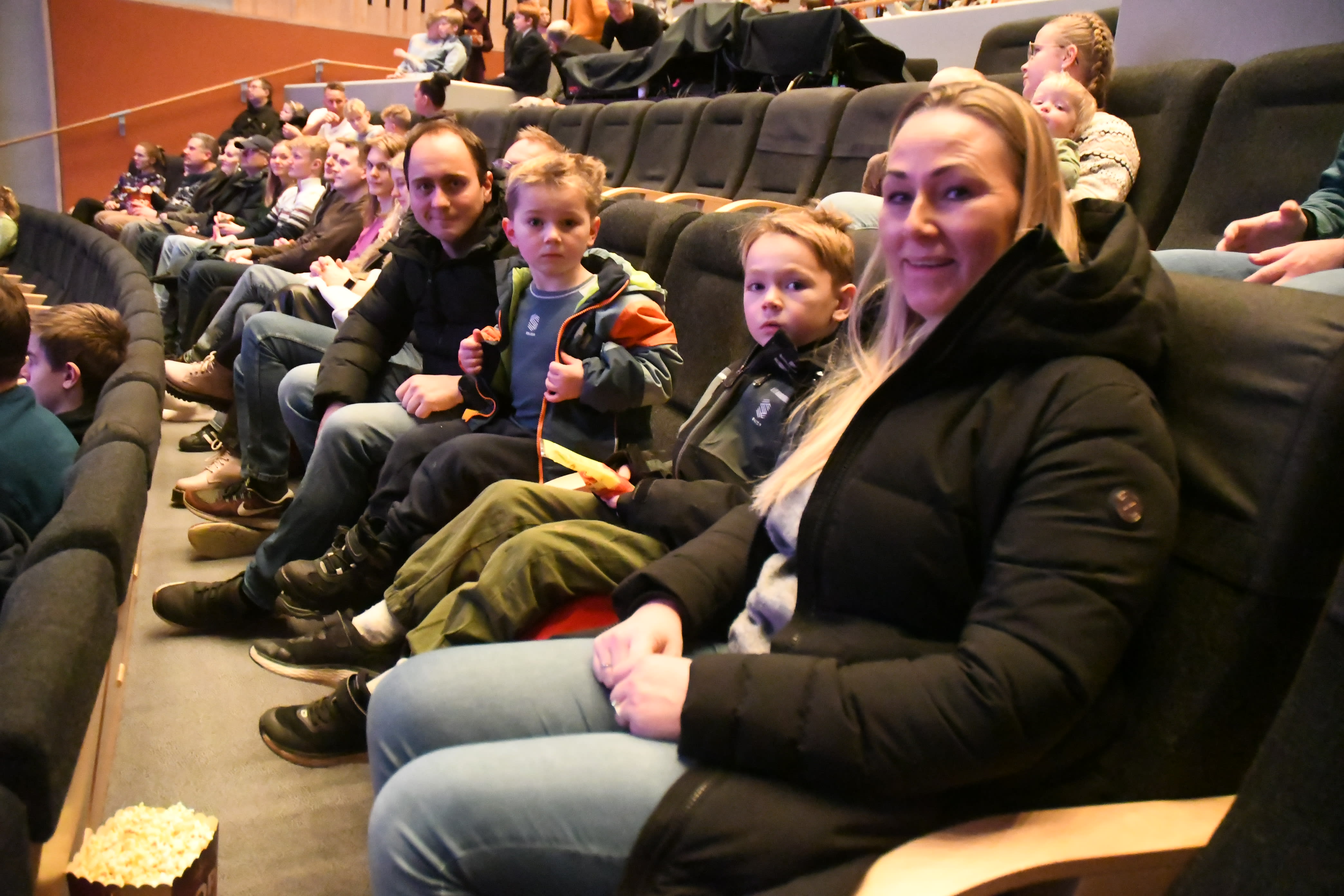 Full sal da den nye Flåklypa-filmen hadde premiere