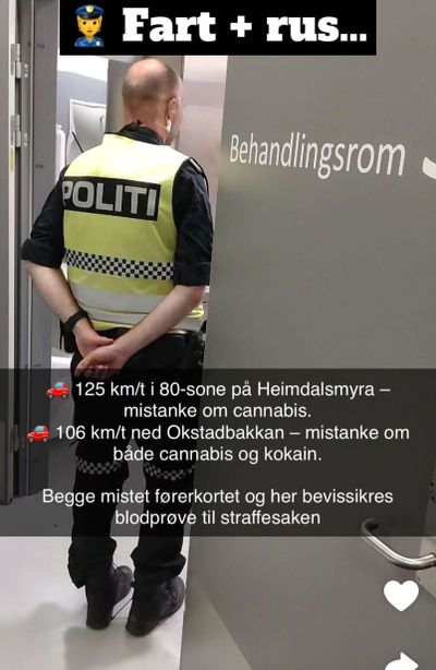 To tråkket hardt - mistenker cannabis og kokain