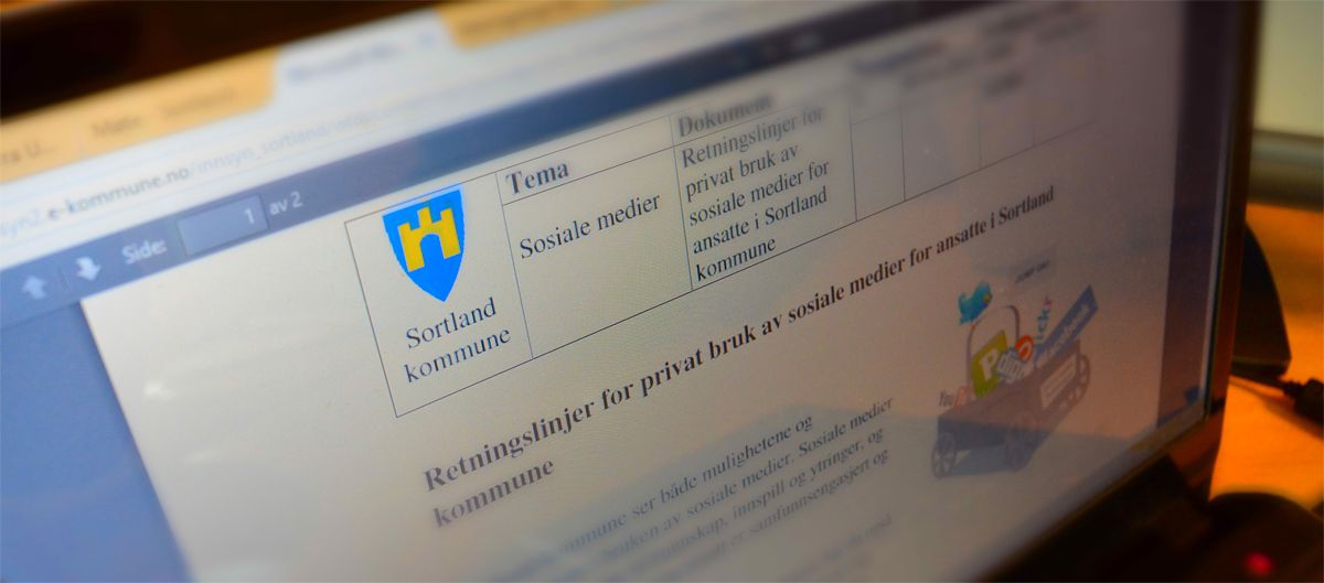 Får Retningslinjer Om Privat Bruk Av Sosiale Medier - Vol.no