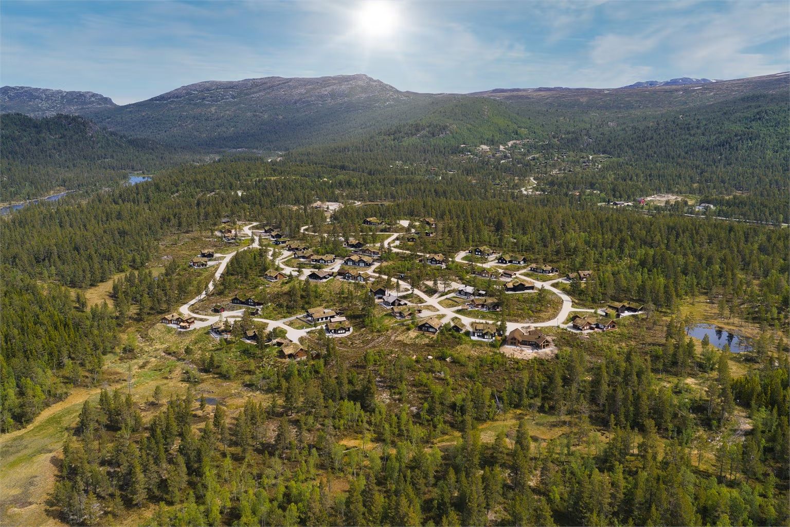 Sa nei til 160 nye hytter på Hovden