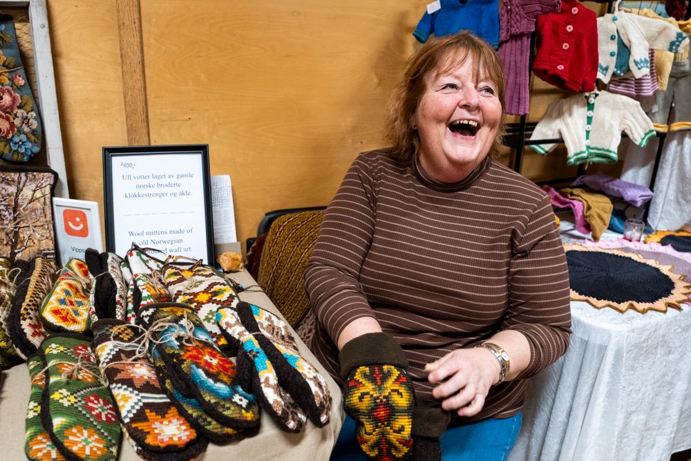 – Jeg skal på fire julemesser før jul