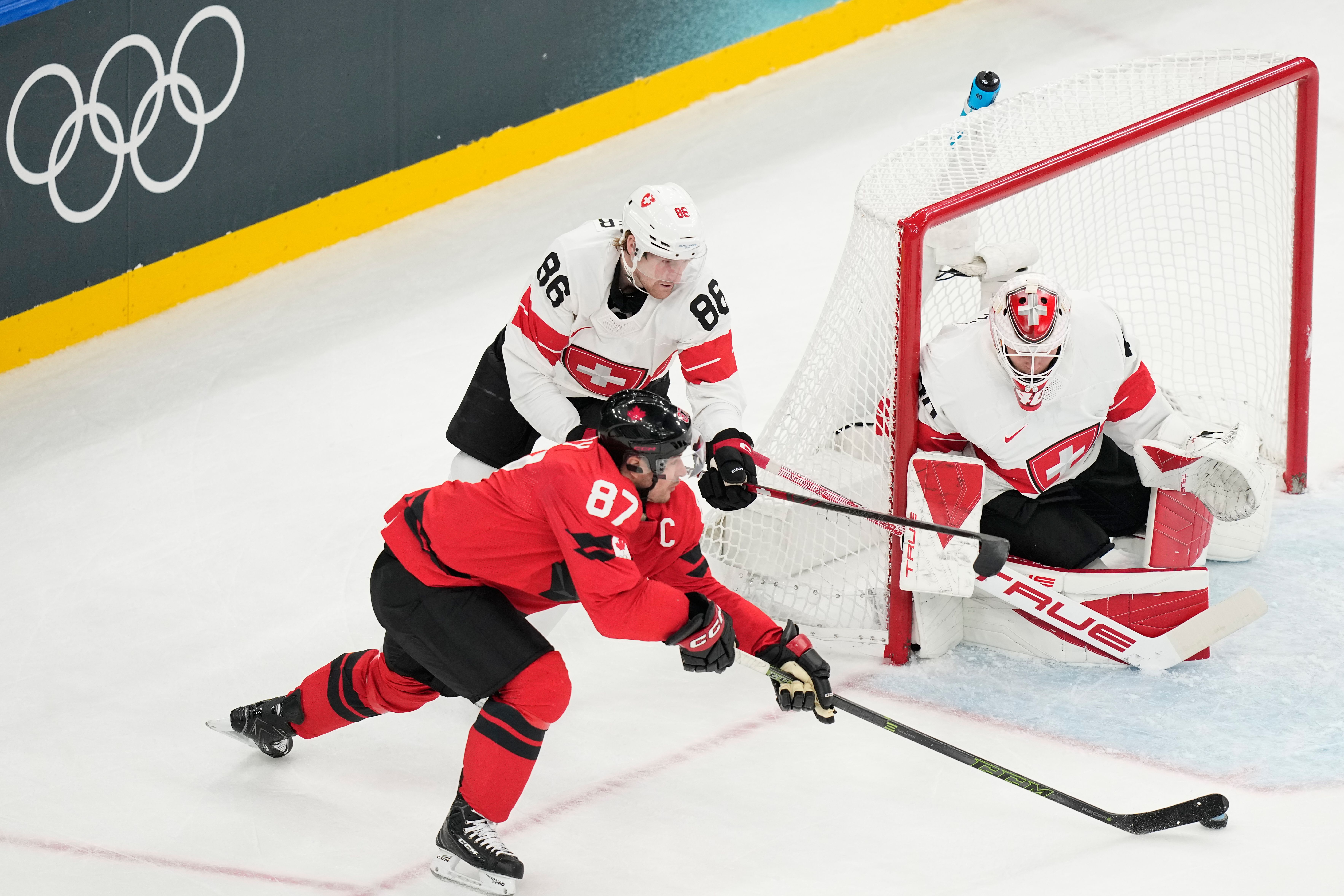 Canadiske NHL-stjerner b&oslash;ttet inn m&aring;l mot Sveits