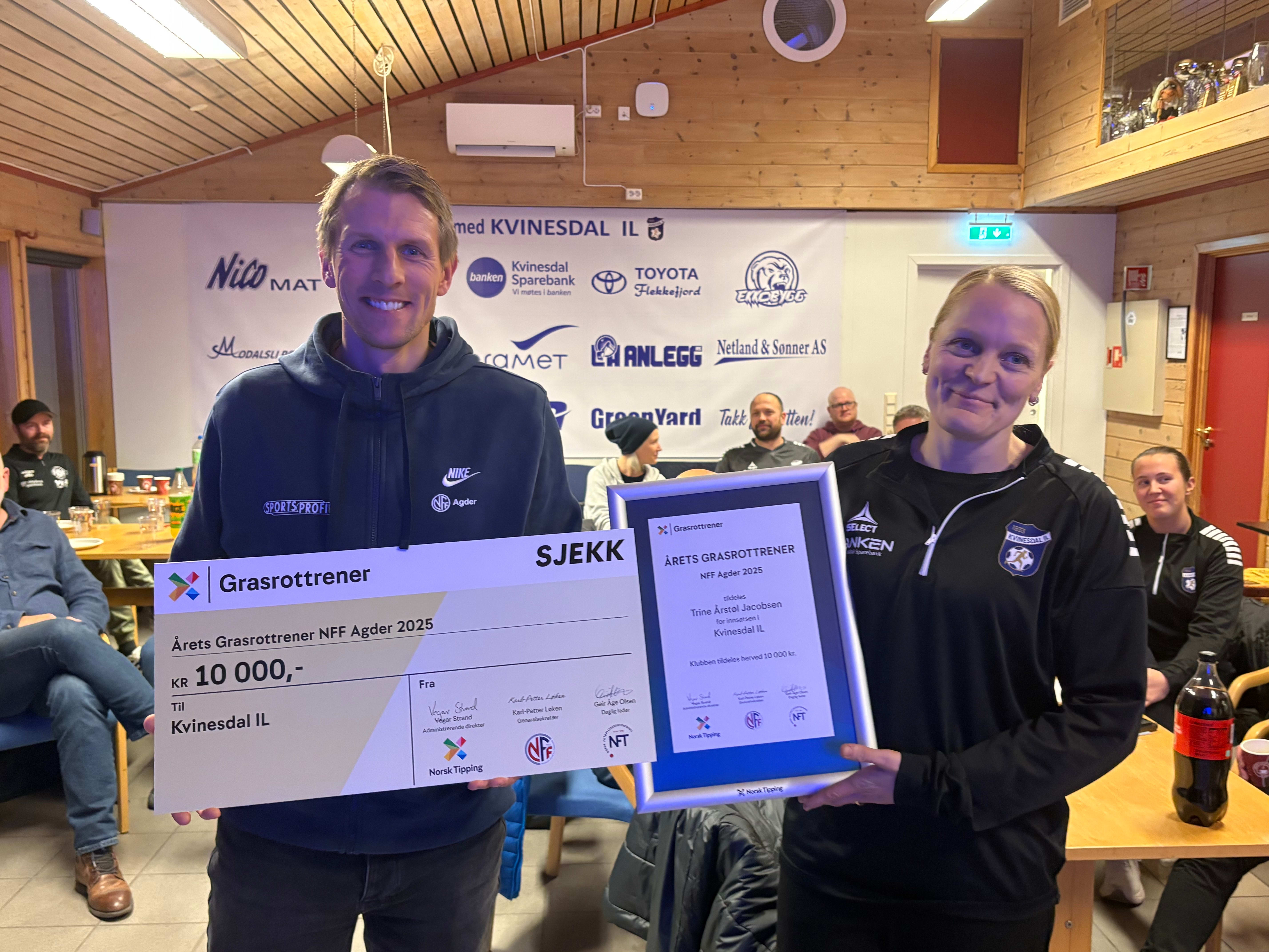 Overrasket med gjev pris