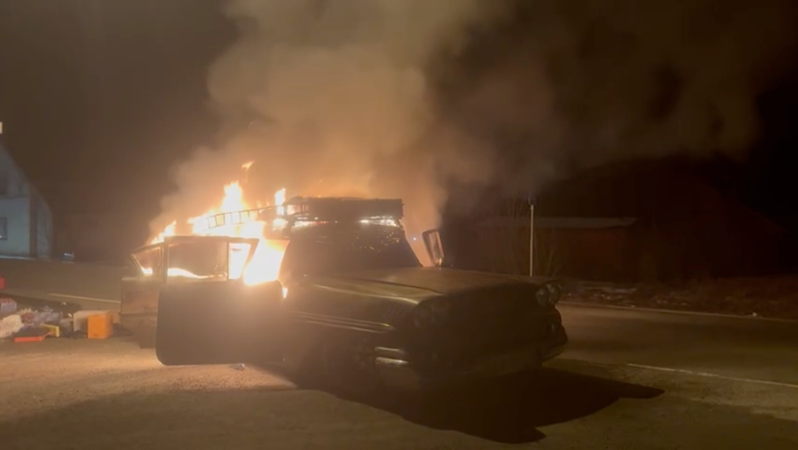 Tok fyr: – Vi ble kjørt til legevakta