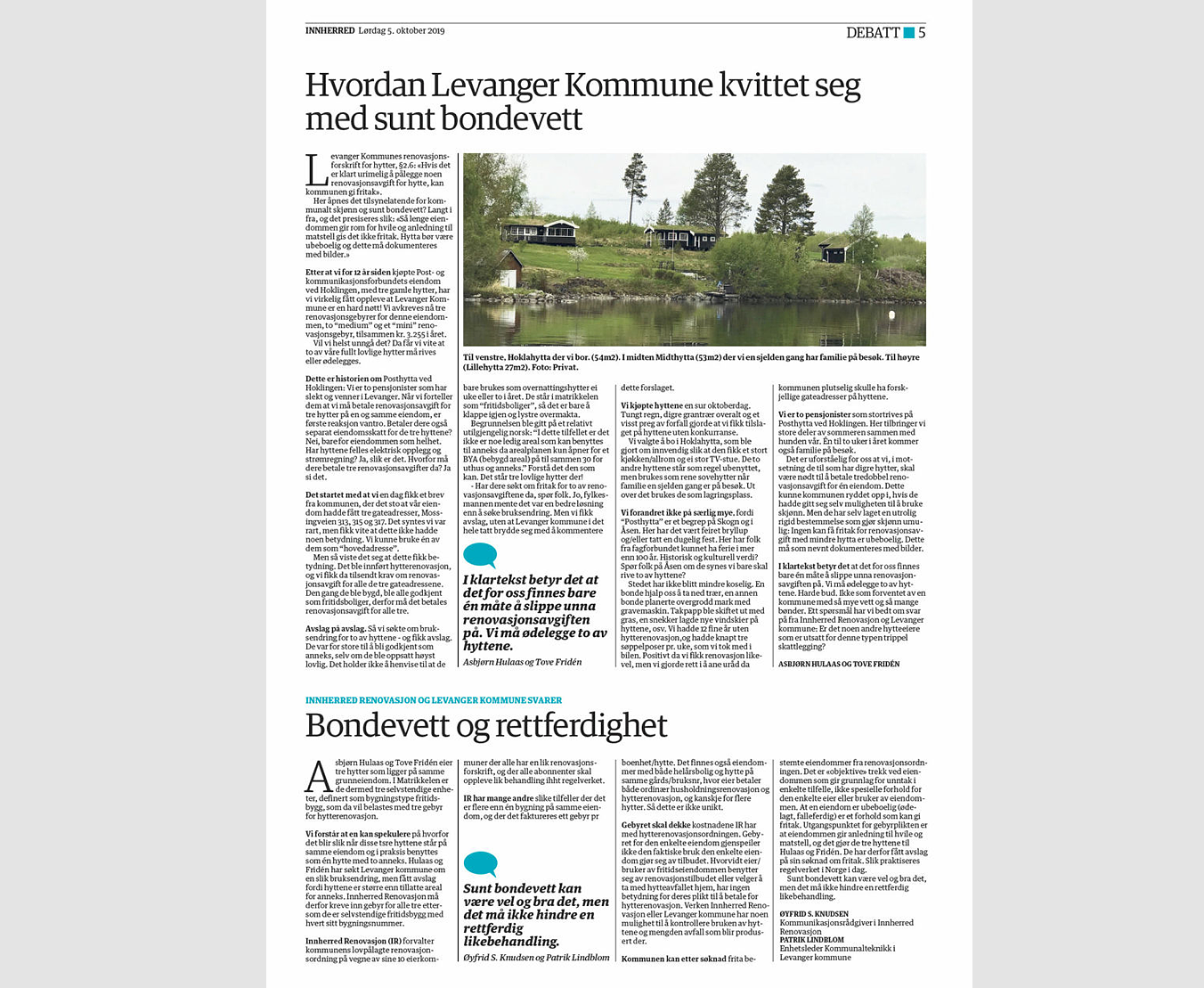 Levanger Kommune Innherred Renovasjon Og Andres Forst else Av 