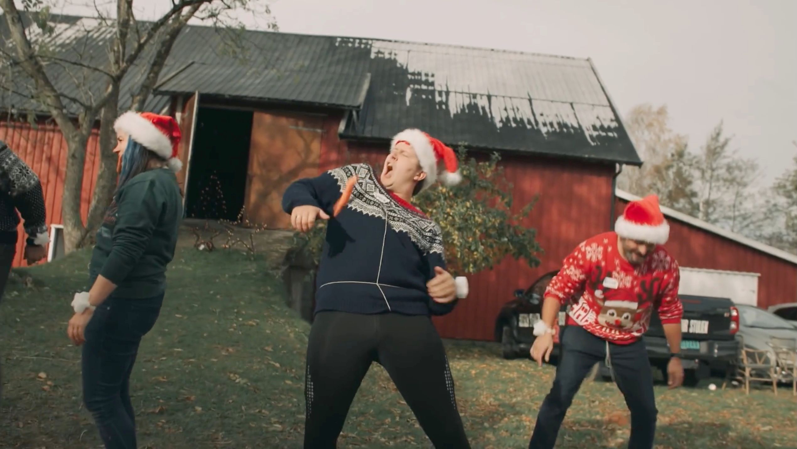 Hvem klarer å fange gulrota? Se dagens episode av julekalenderen