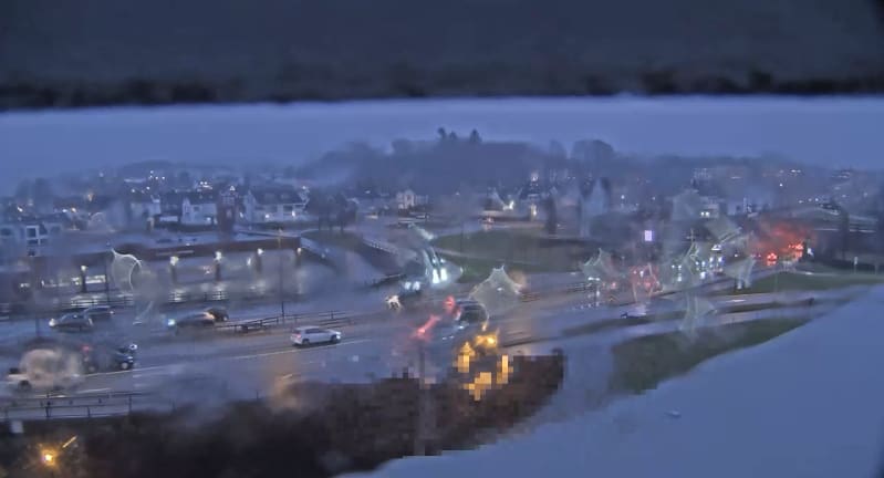 Bil stans i Odder­nestun­nelen – et felt sperret