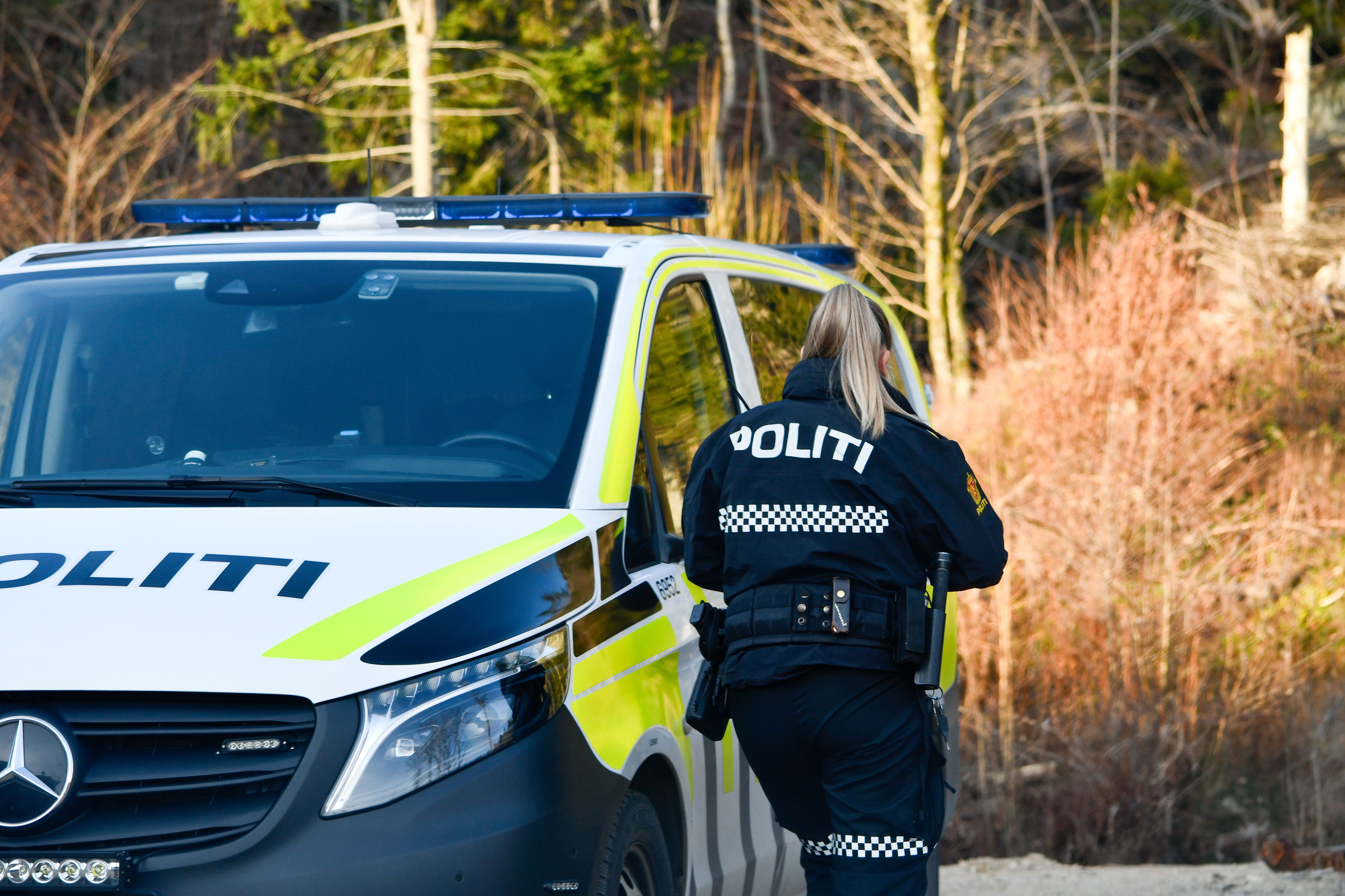 Pågrep mann under væpnet politi­aksjon