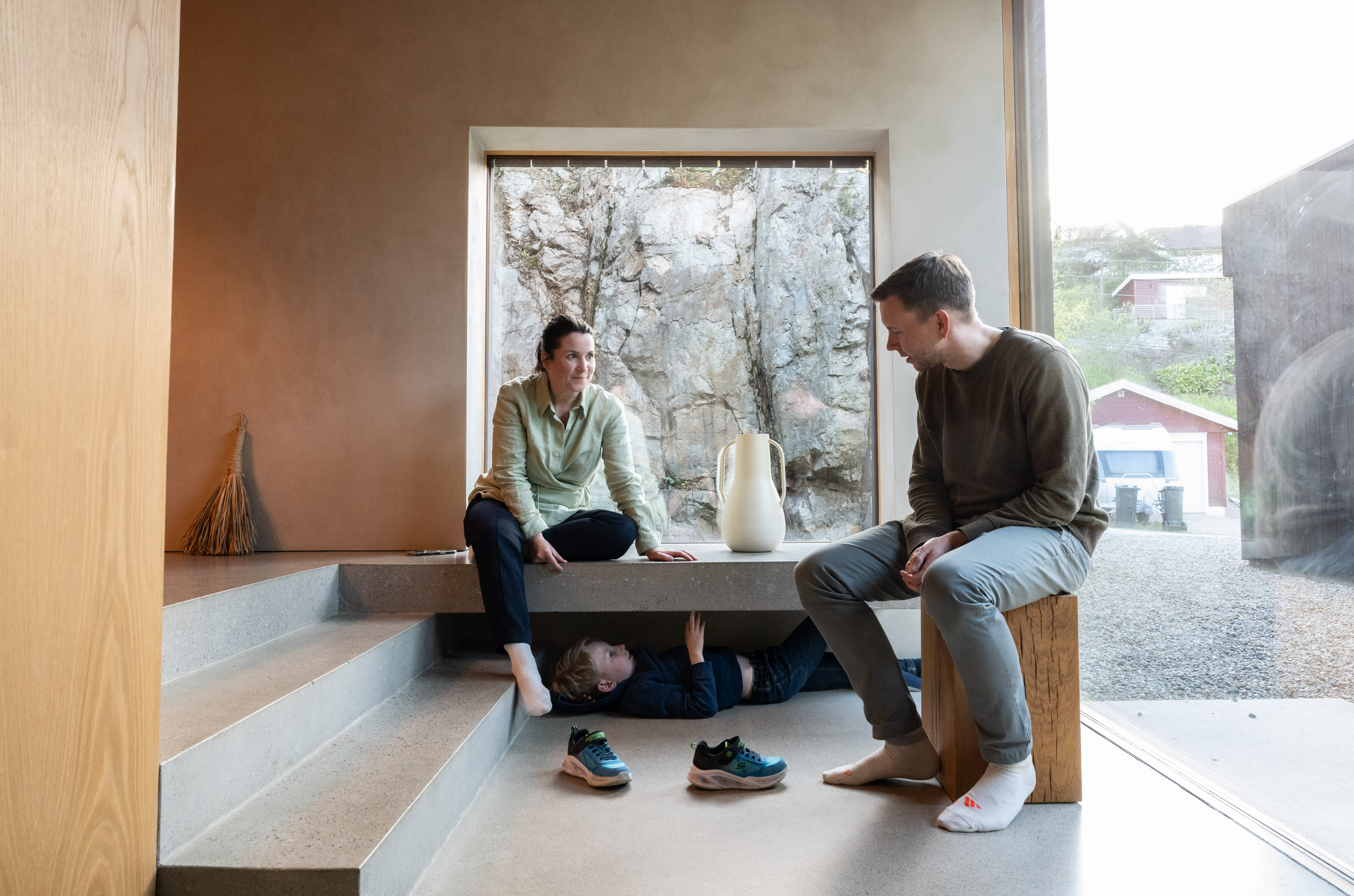 Bygget hus der andre ga opp