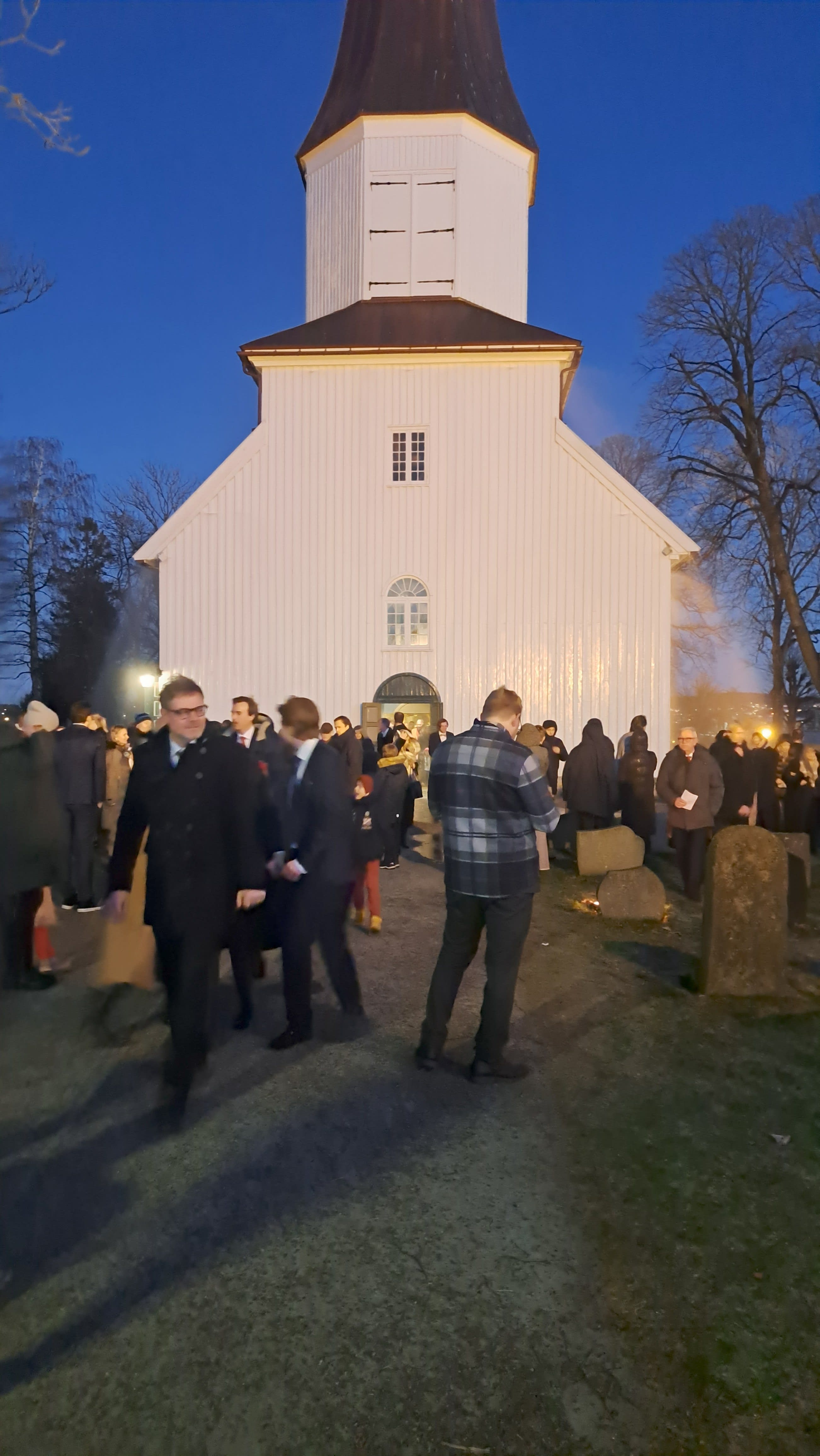 300 måtte evakuere kirka under julegudstjenesten