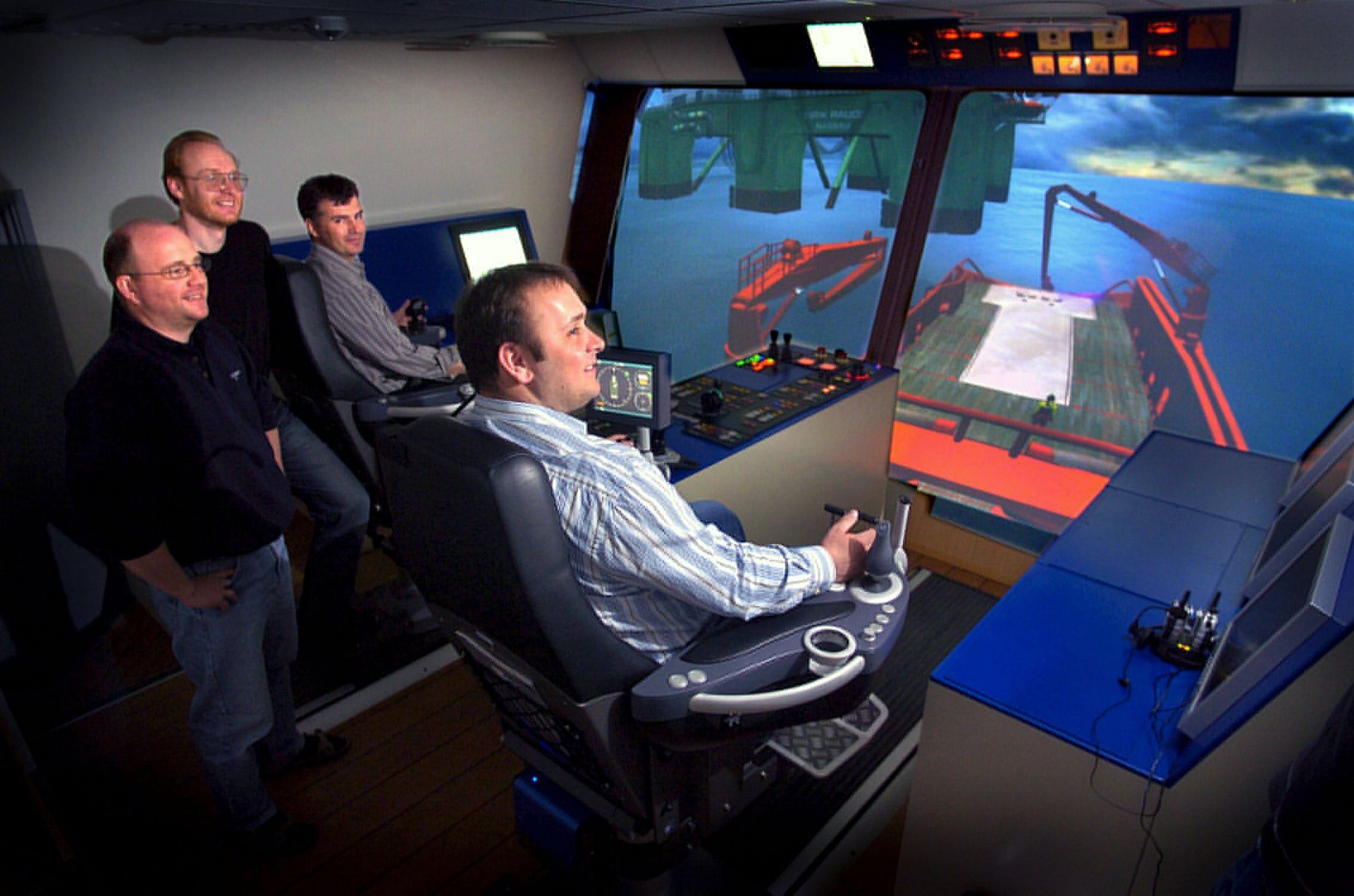 To tiår med offshore-simulator - smp.no