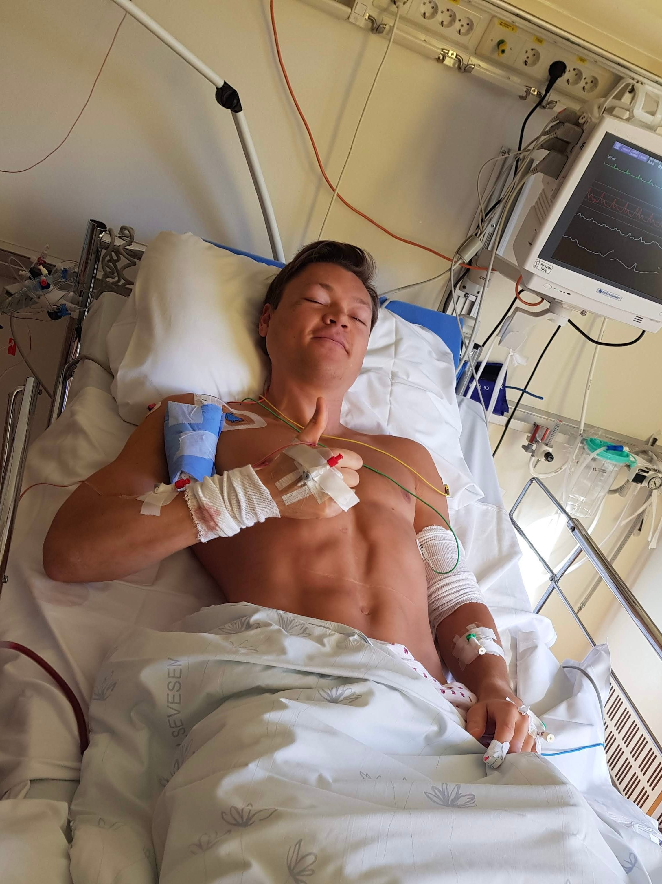 Opererte inn 20 skruer og metall­stag – nå konkur­rerer han på toppnivå