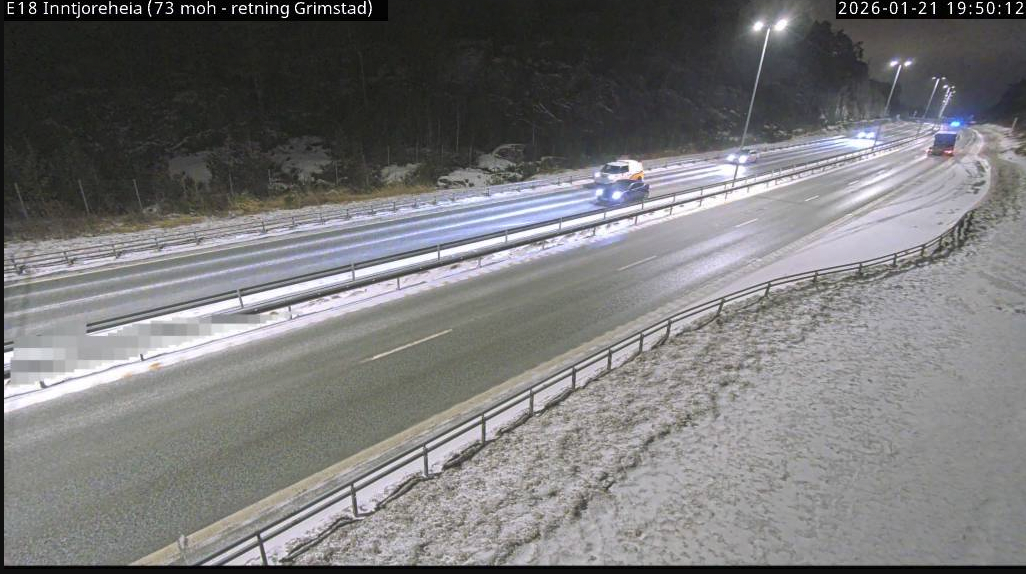 Fjerde E18-ulykke på tre timer