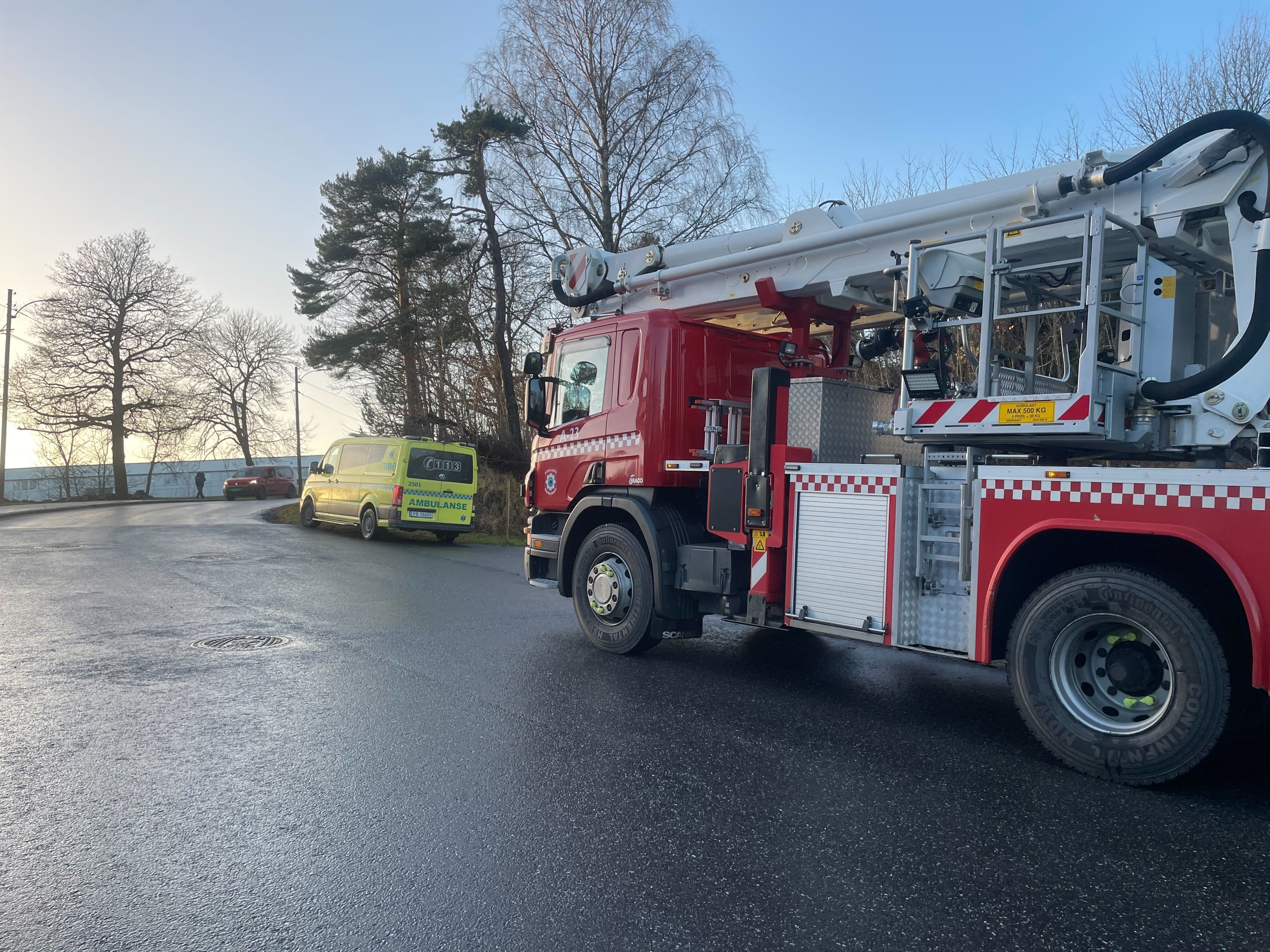 Røykutvikling i bolig­blokk