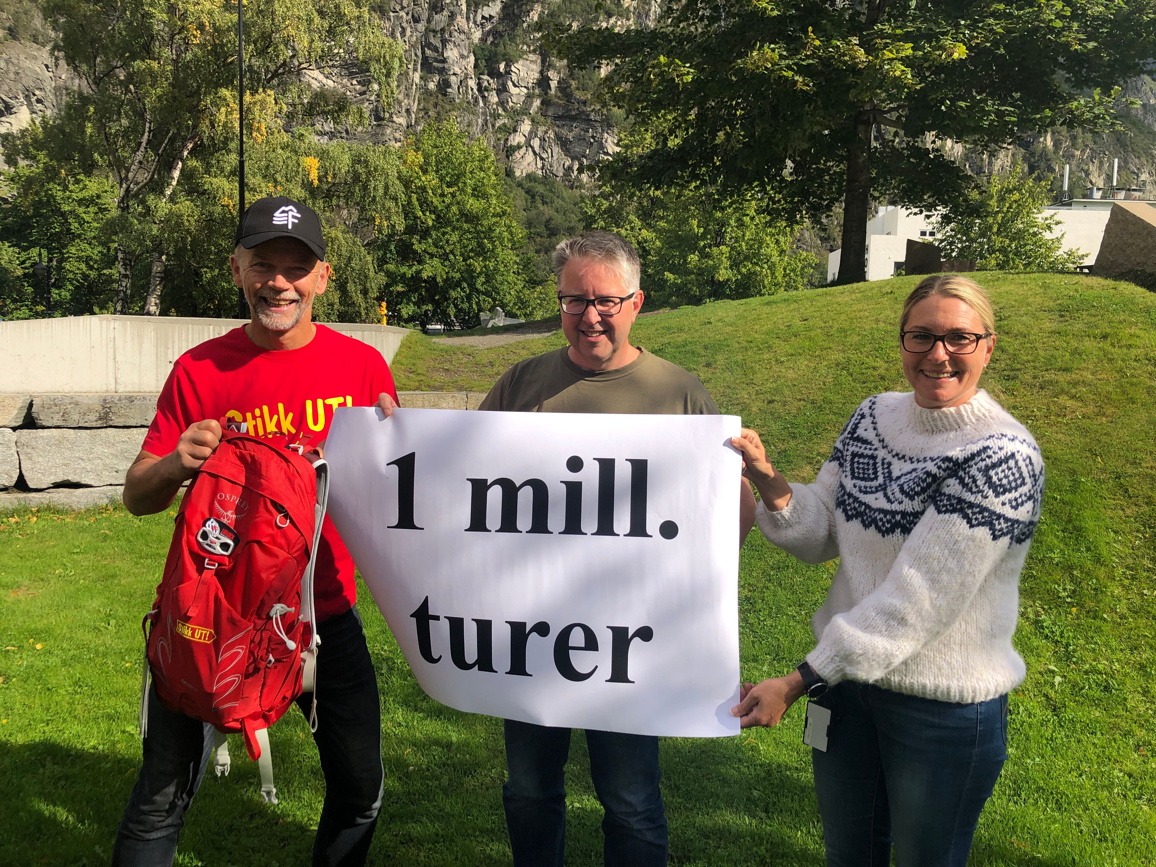 Han Gikk Stikk Ut tur Nummer n Million Rbnett no