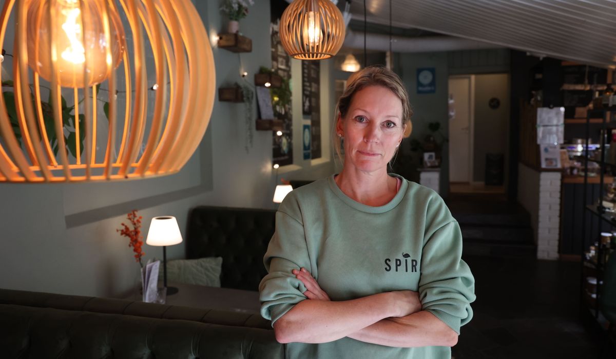 – Det kom en person hit og ranet oss. Det var ikke noe hyggelig.