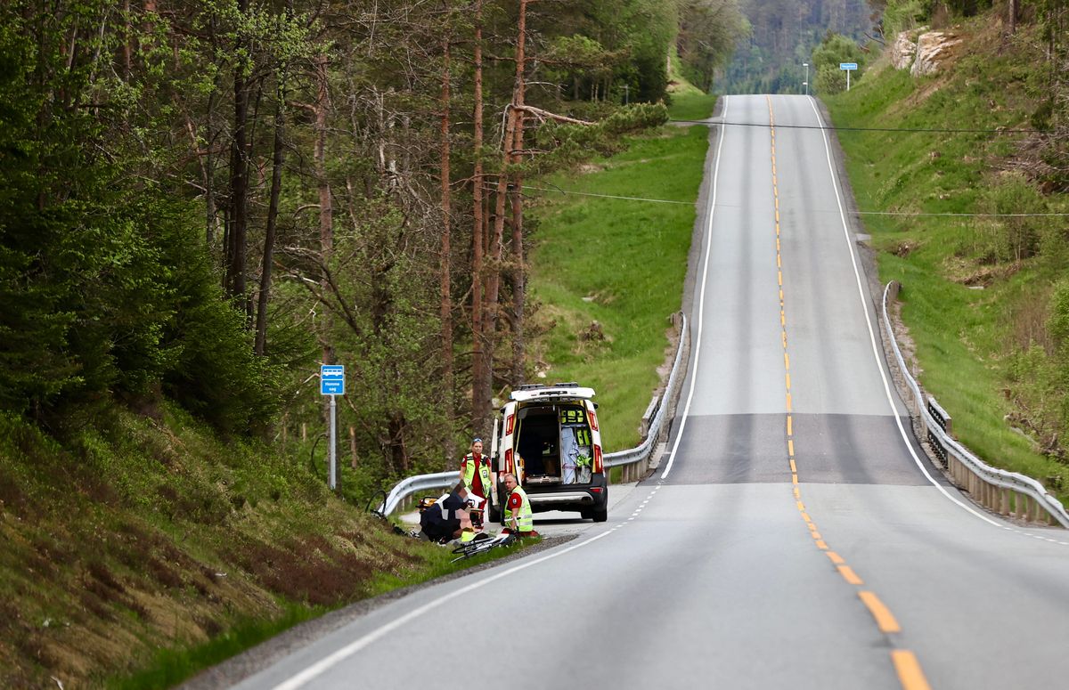 – Hentet av ambulanse