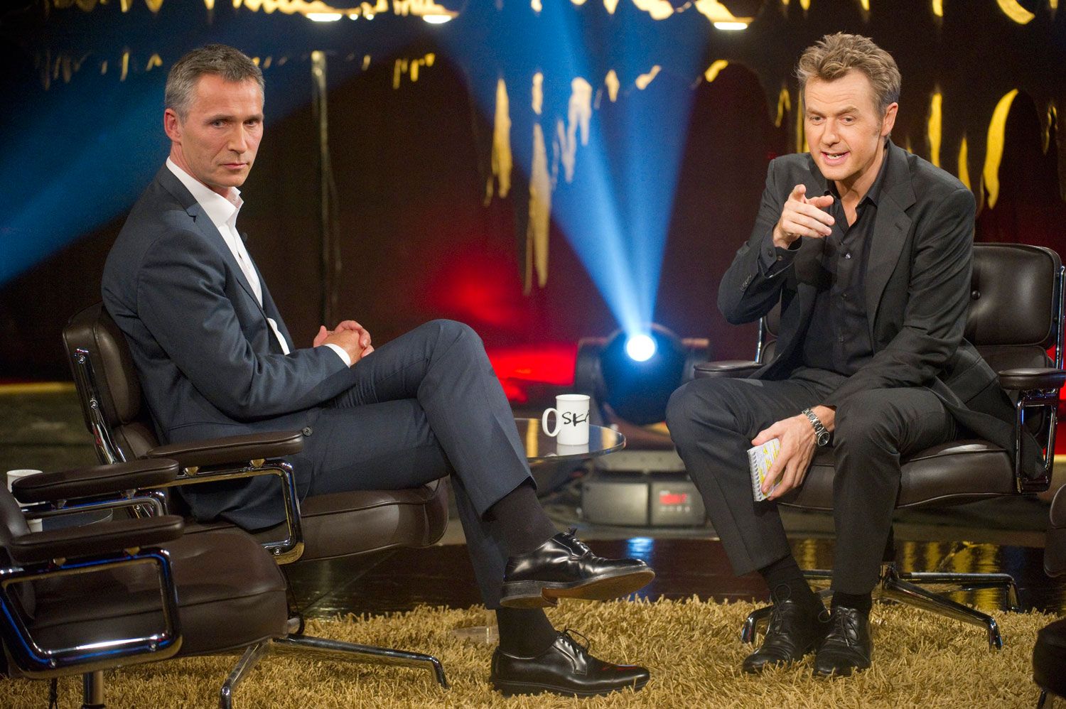 Skavlan gikk i svart i Sverige - fvn.no