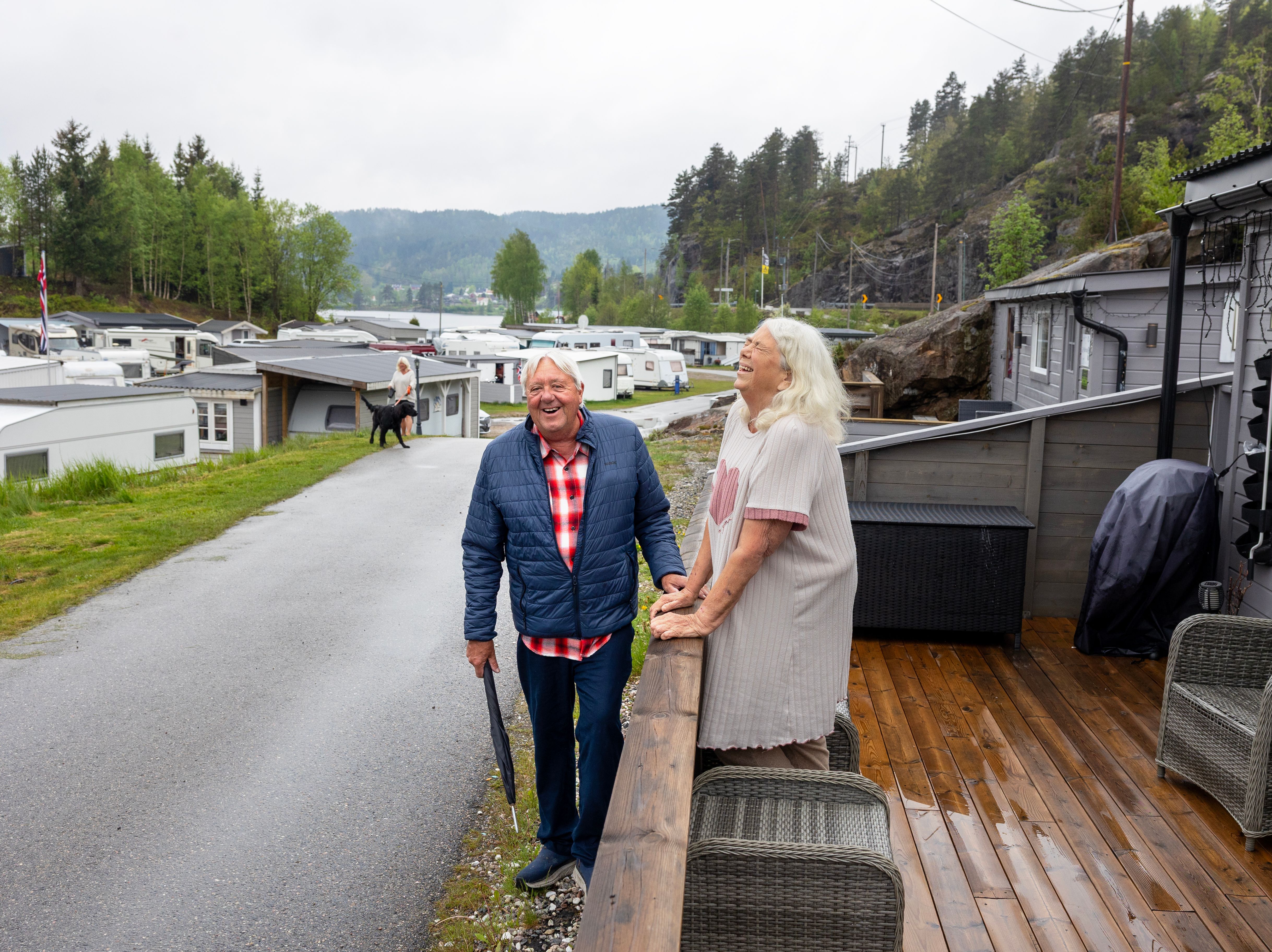 Byttet ut fabrikken med camping­plass