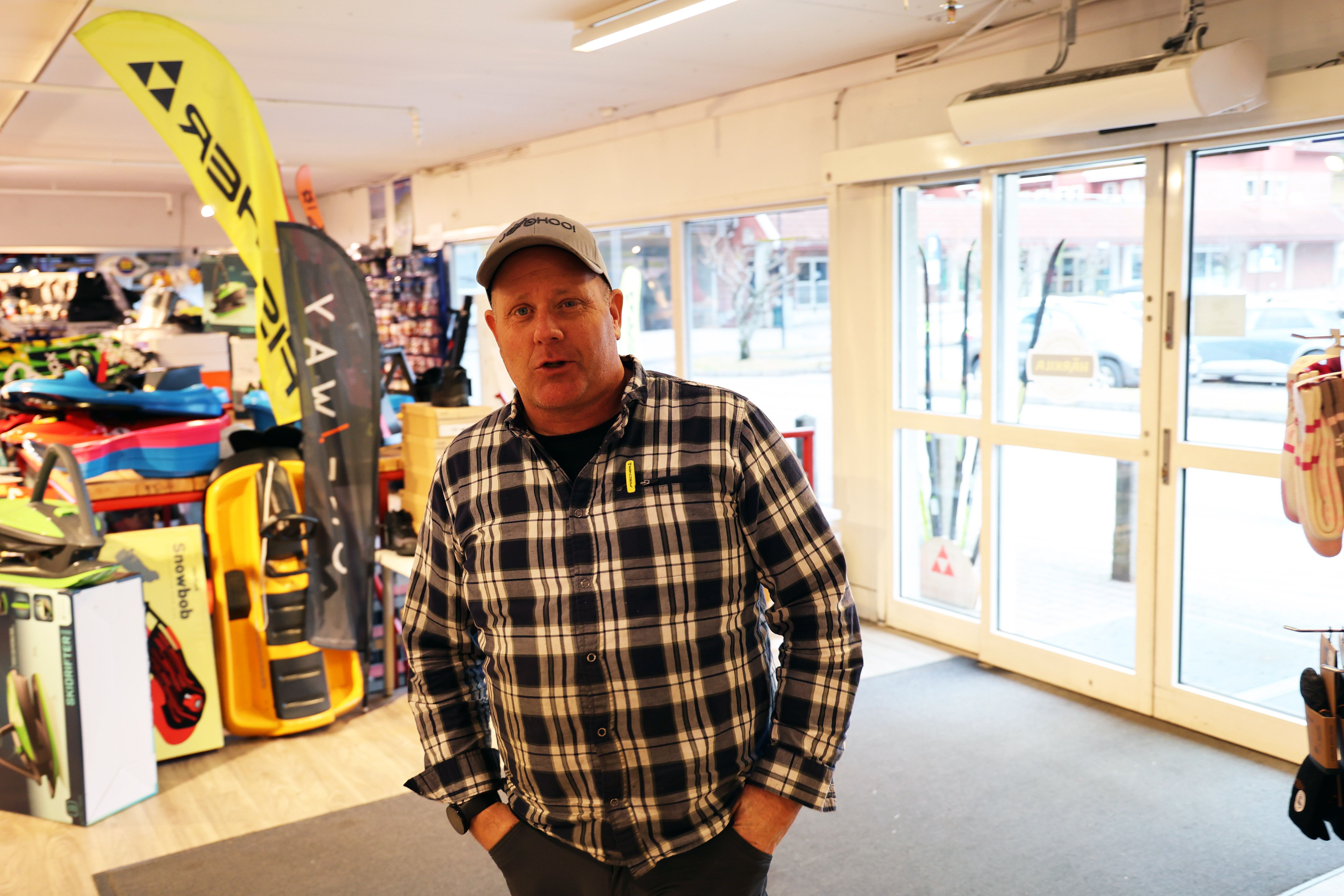 – De hadde ikke kommet hit om ikke veien til Hovden hadde blitt lagt om