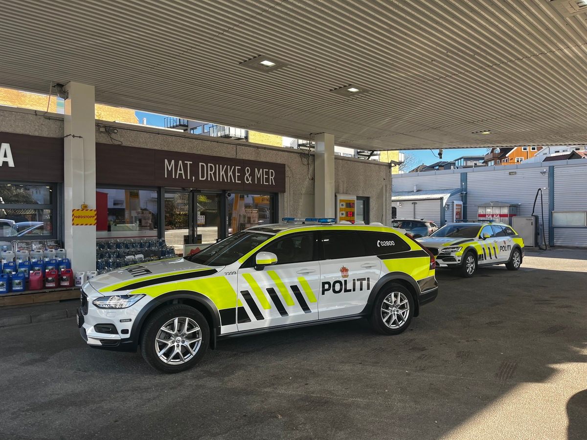 Ran på bensin­stasjon