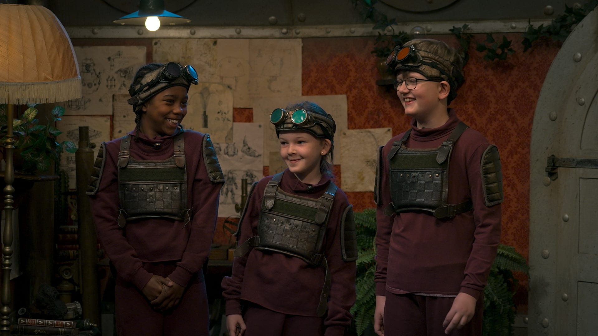 Disse tre tiåringene deltar i gameshow på NRK