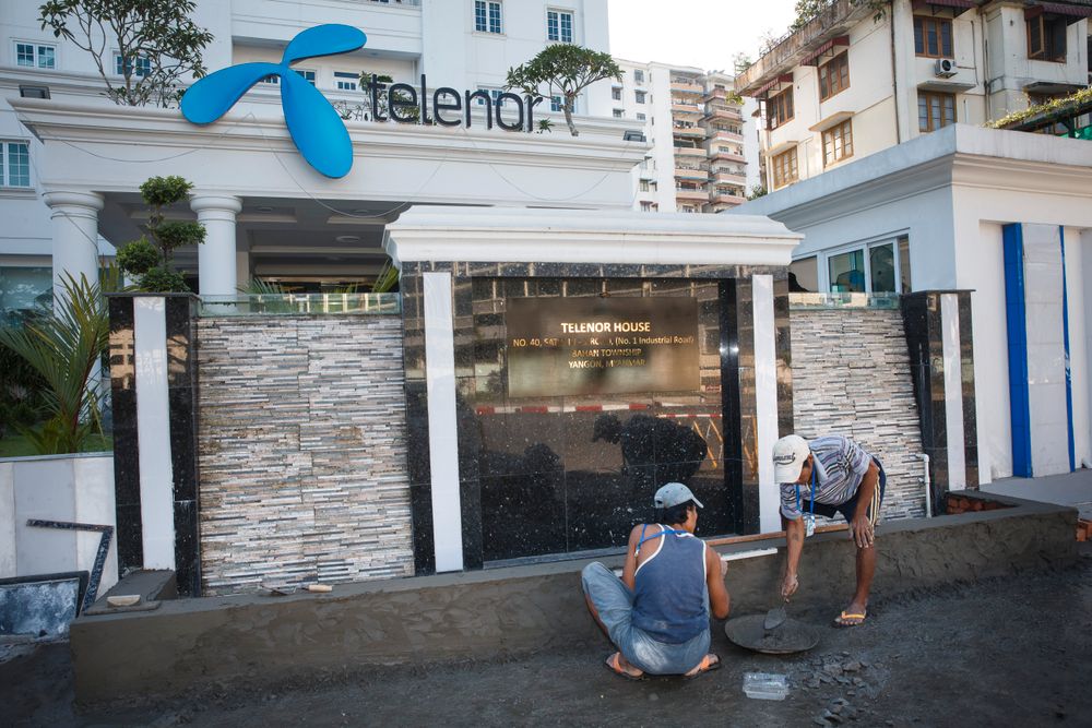 NRK: Telenor delte persondata med militærjuntaen i Myanmar