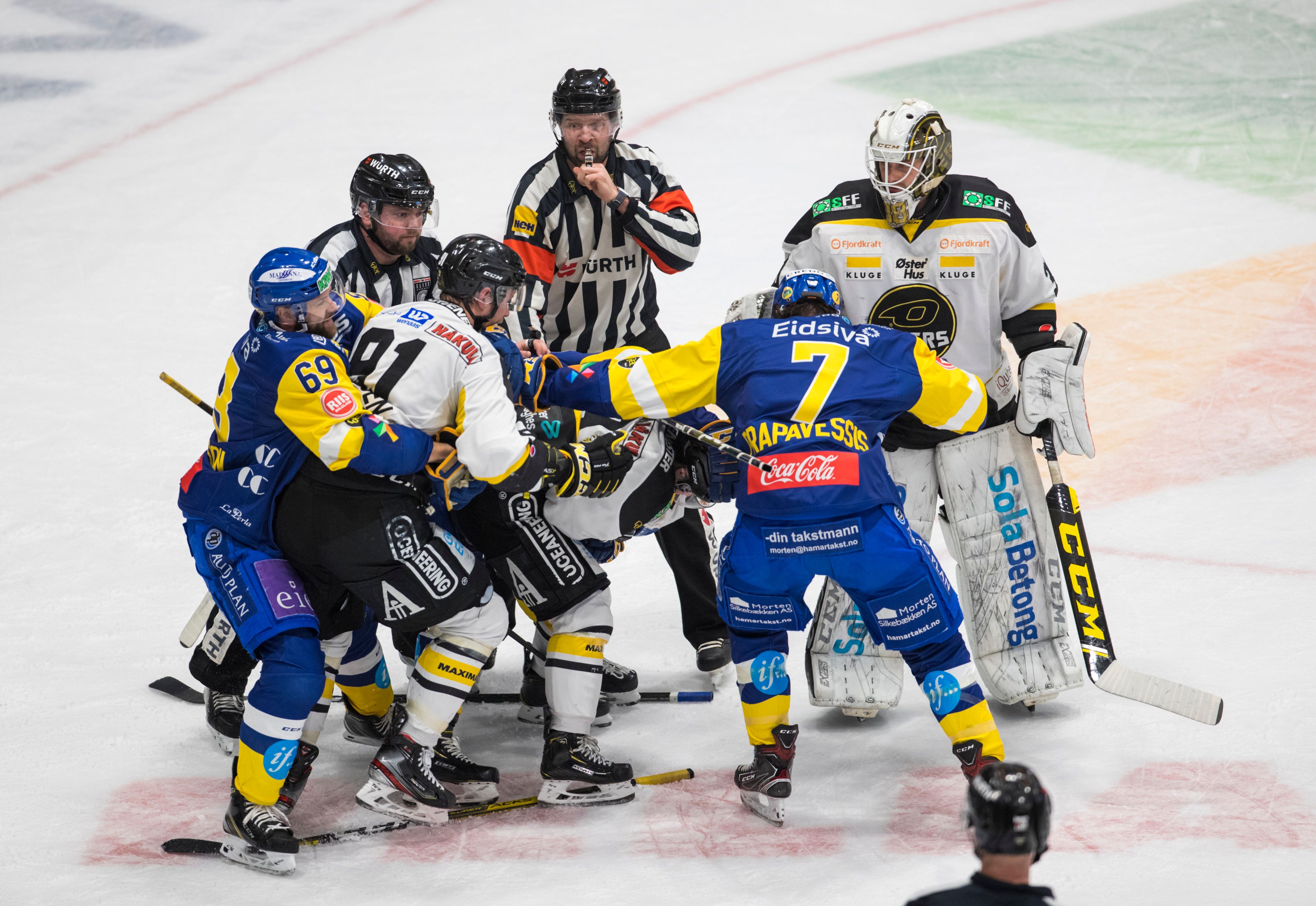 Oilers stjernen Med Full Dommerslakt Det Virket Som De Var Ute Etter 