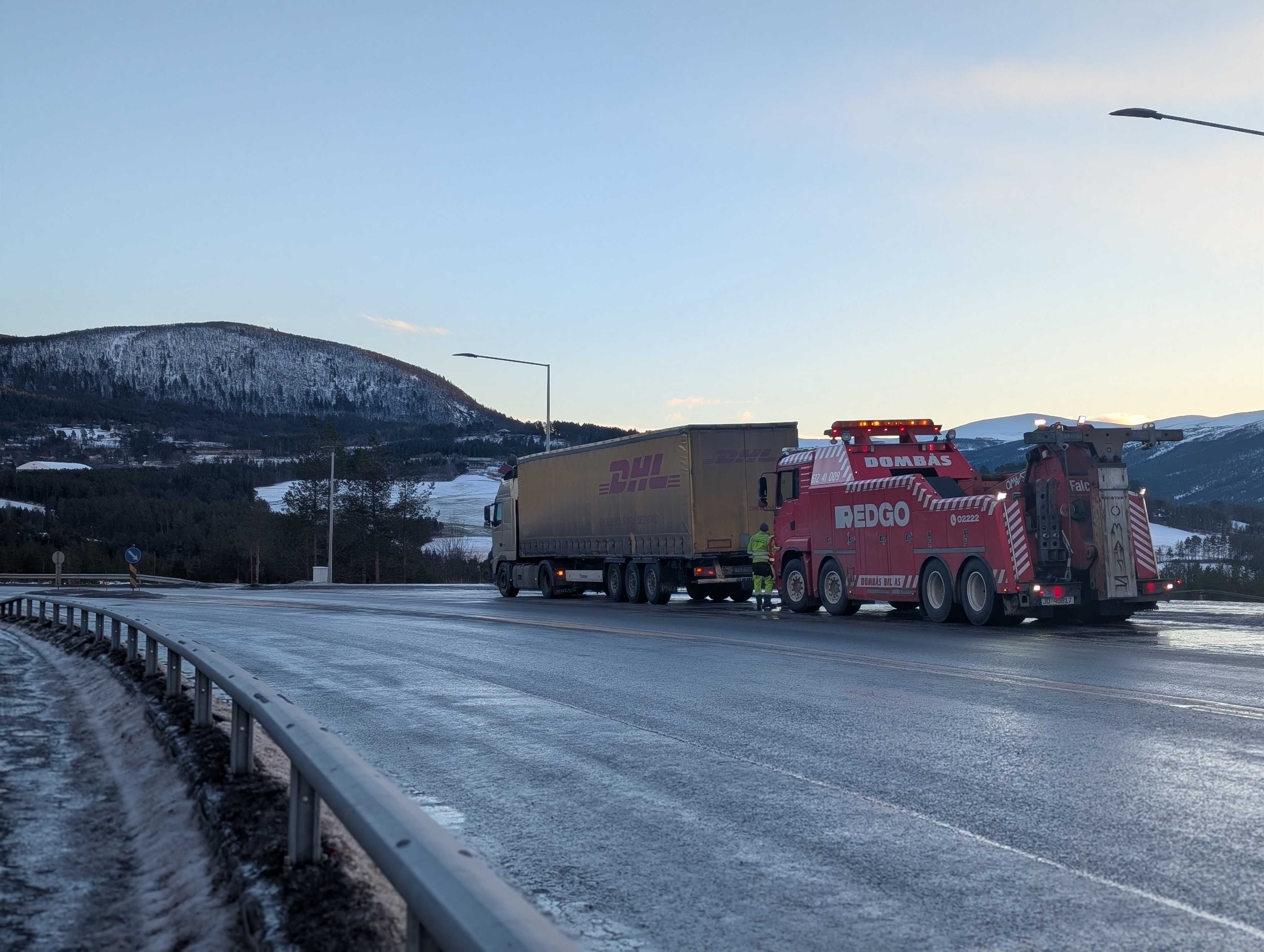E136 stengt i Romsdalen - flere hendelser i Innlandet - vigga.no