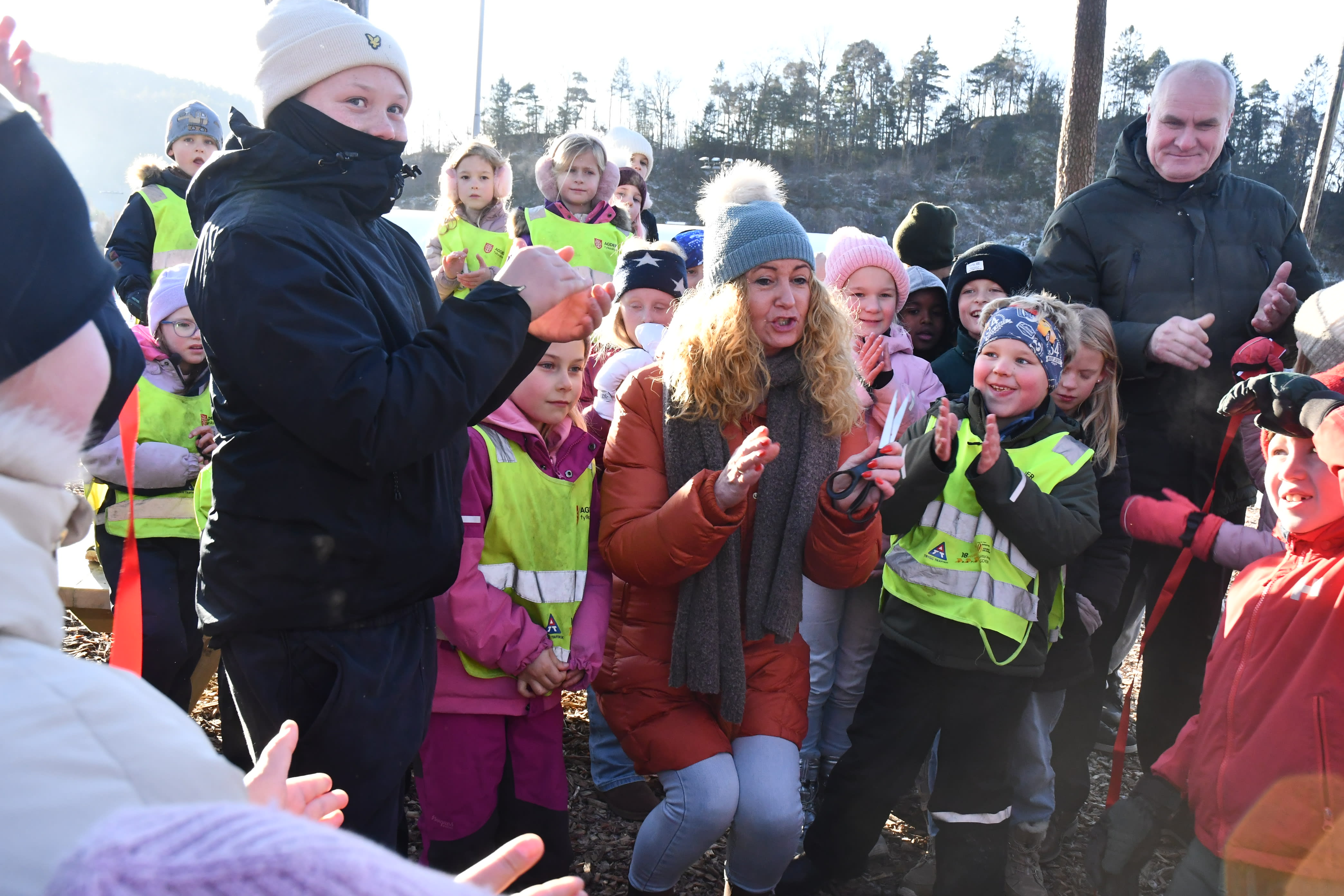 Åpnet den nye aktivitets­parken: – Mektig imponert