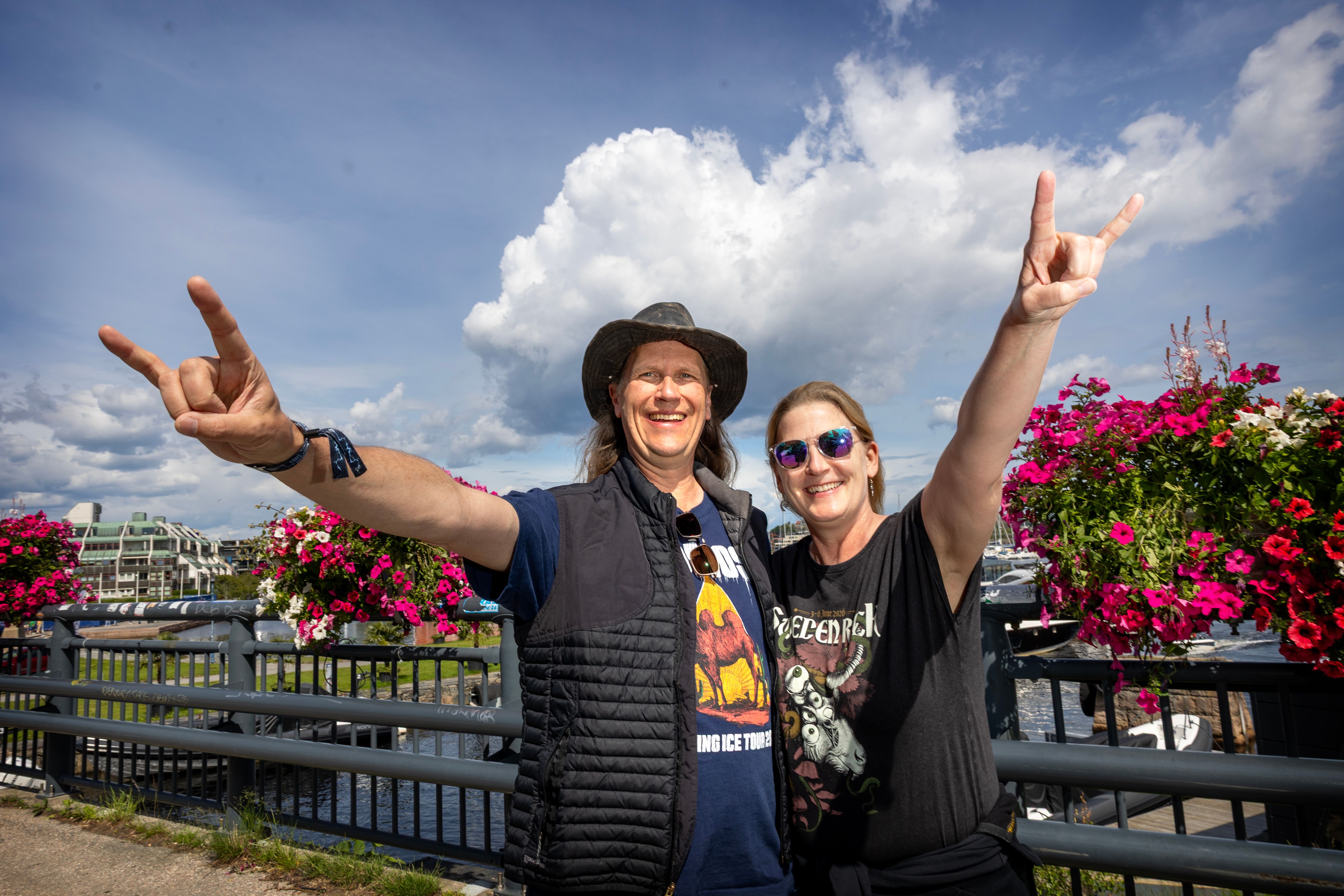Til kristian­sands­festival fra Cali­fornia
