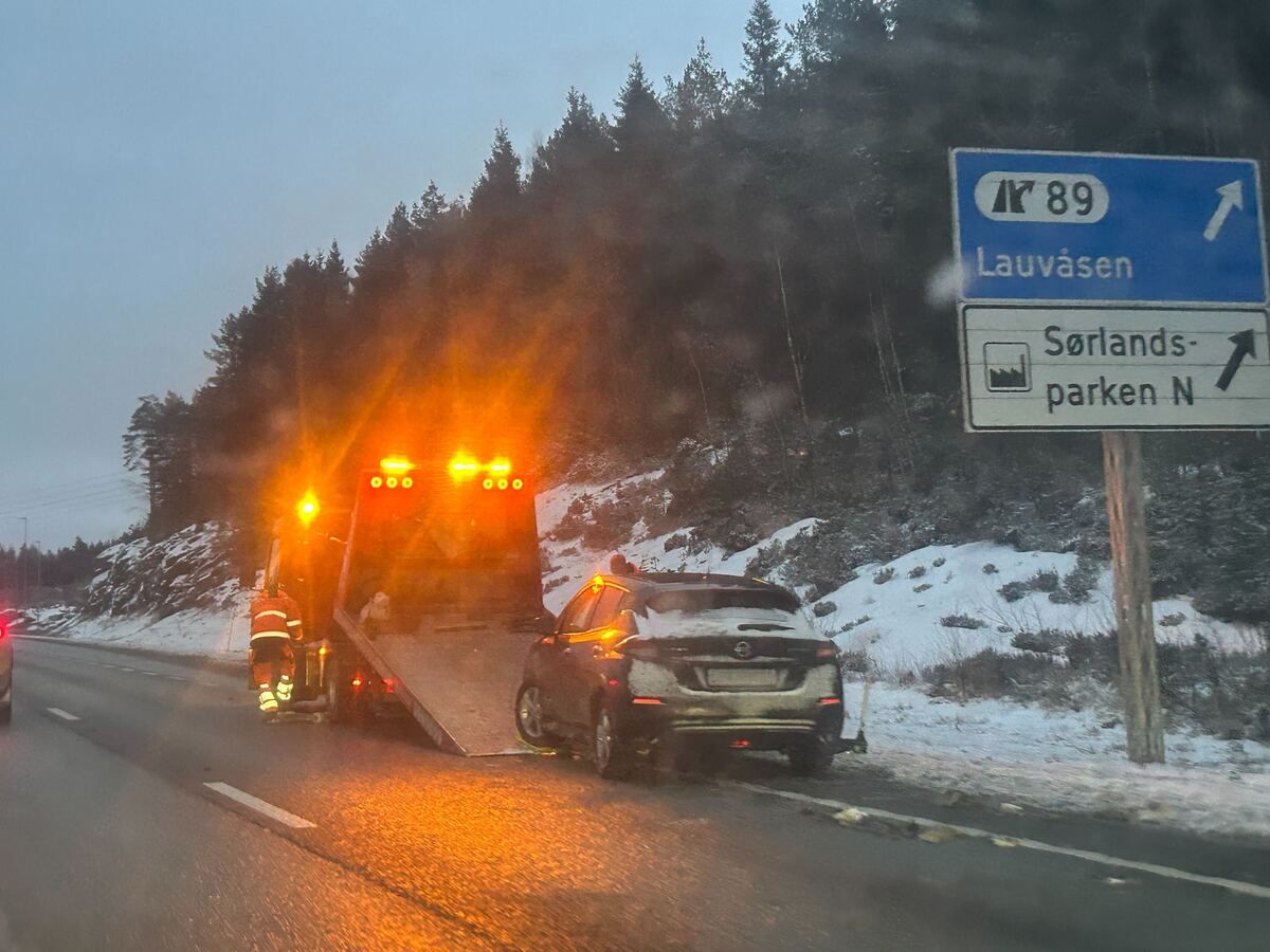 Kø på E18
