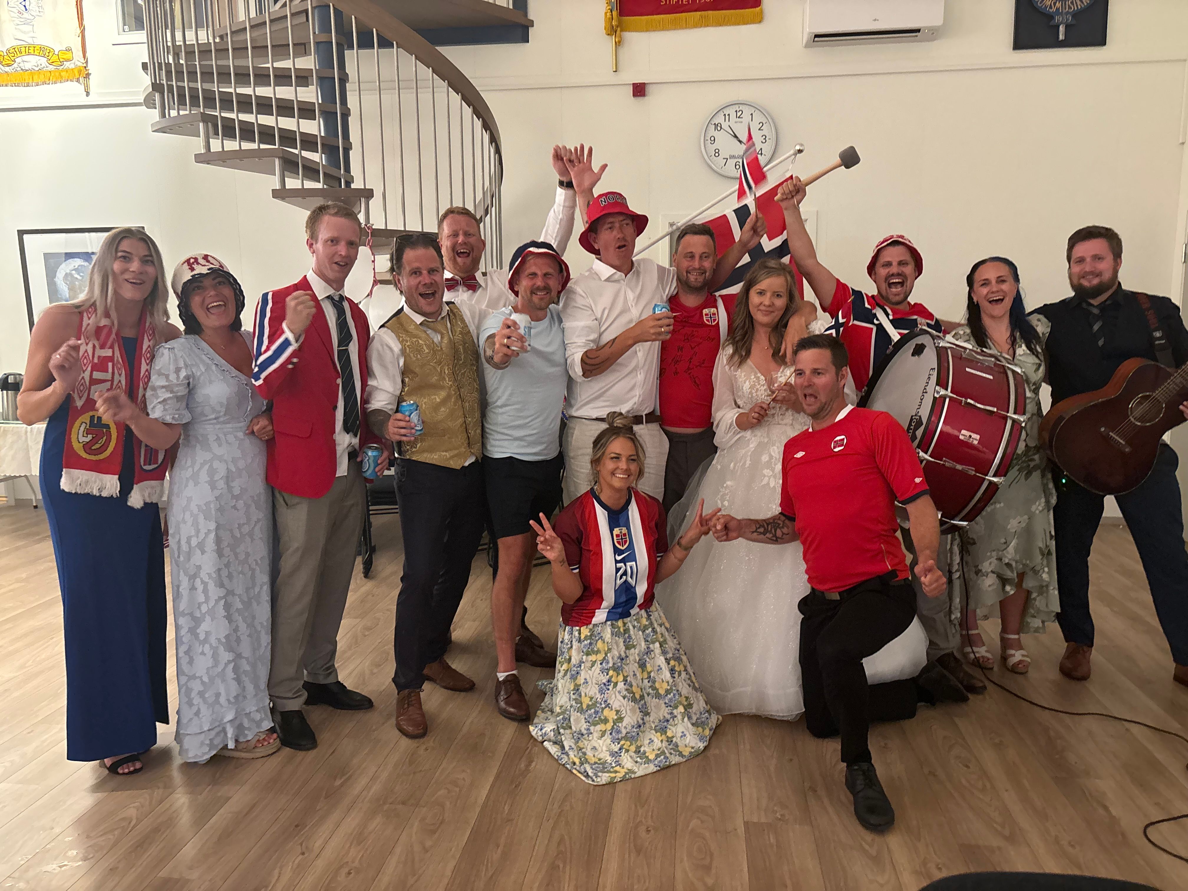 – Det blir et bryllup alle husker