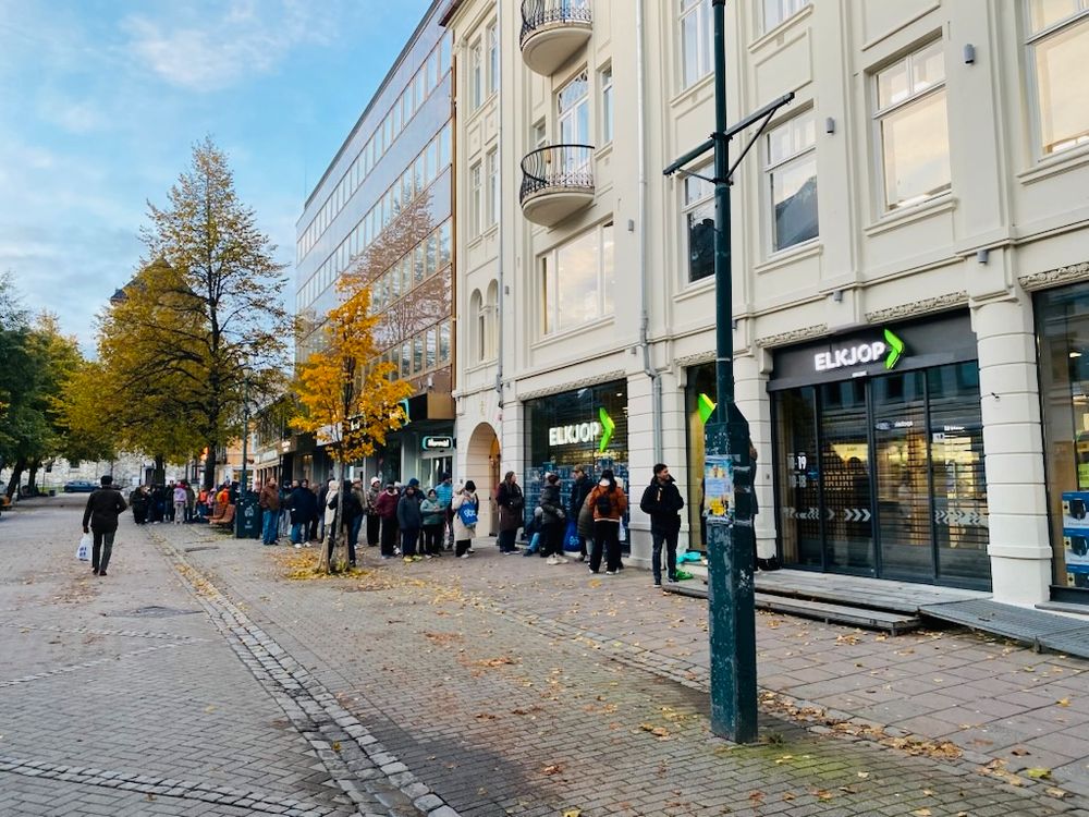 Sjekk denne køen i Midtbyen