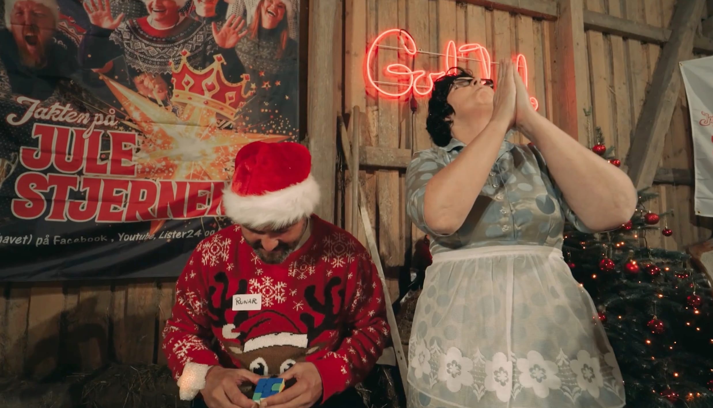 Får presten løst Rubiks kube? Se dagens episode i juleka­lenderen!