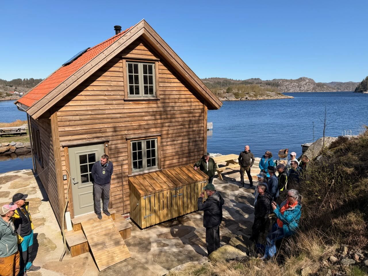 – Et lite brukt kystbygg har nå fått nytt liv