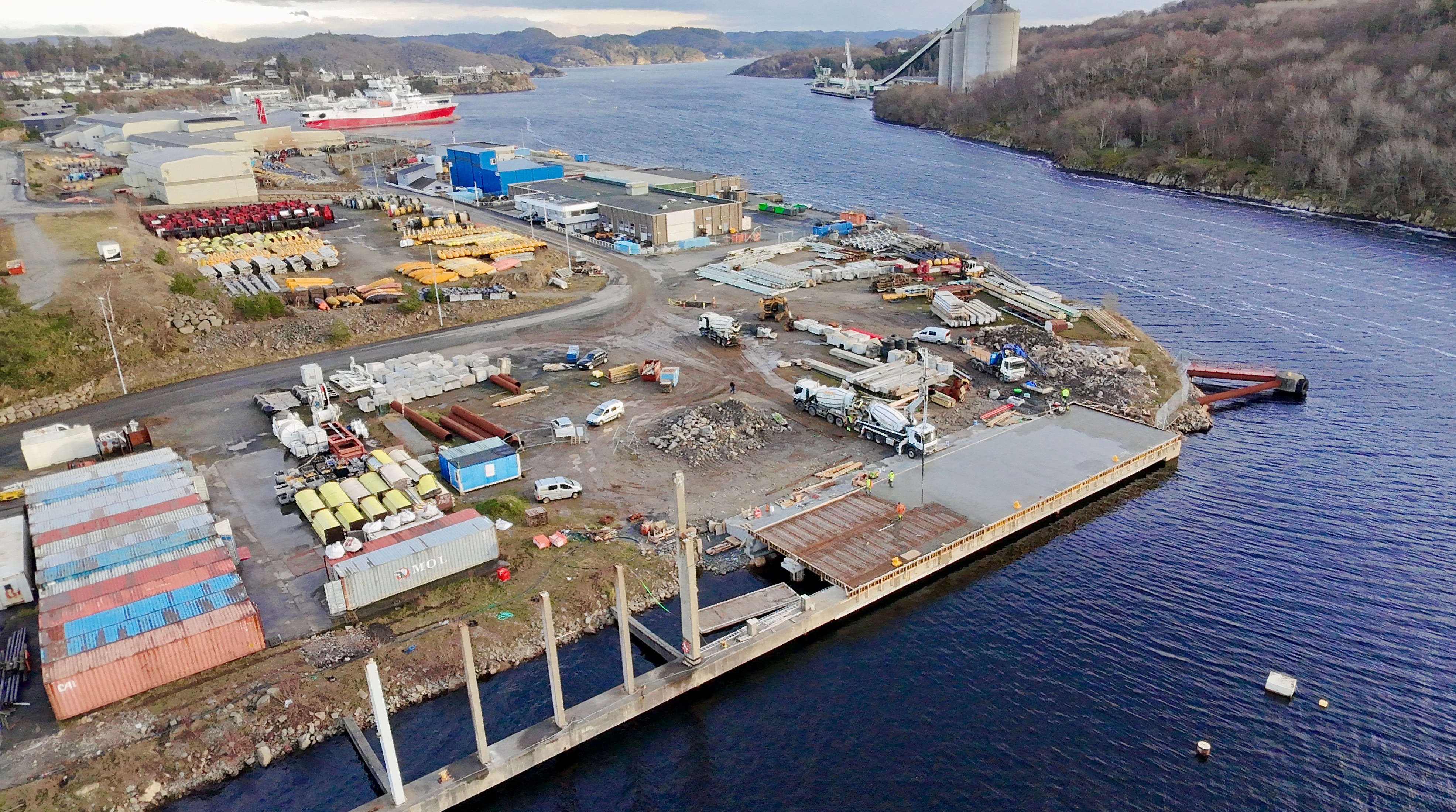 Klar med første byggetrinn: – Håper at vi får en kunde ganske snart