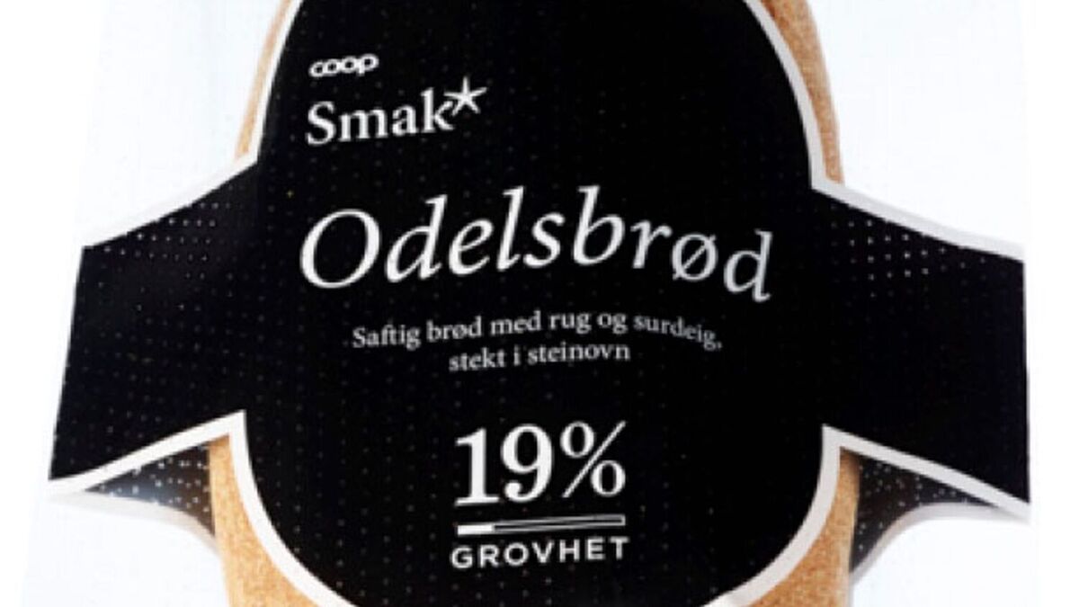 Coop Norge tilbakekaller Odelsbrød på grunn av feil emballasje
