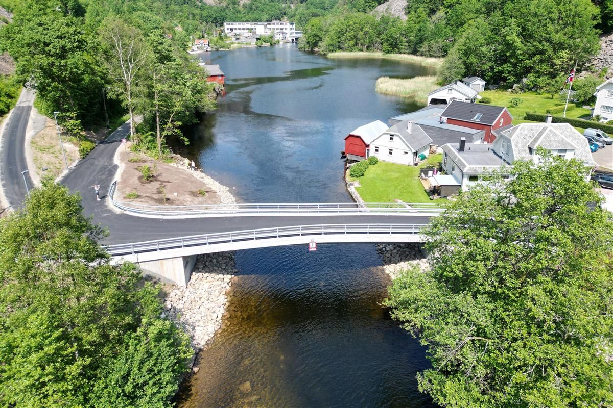 Åpnet ny bro