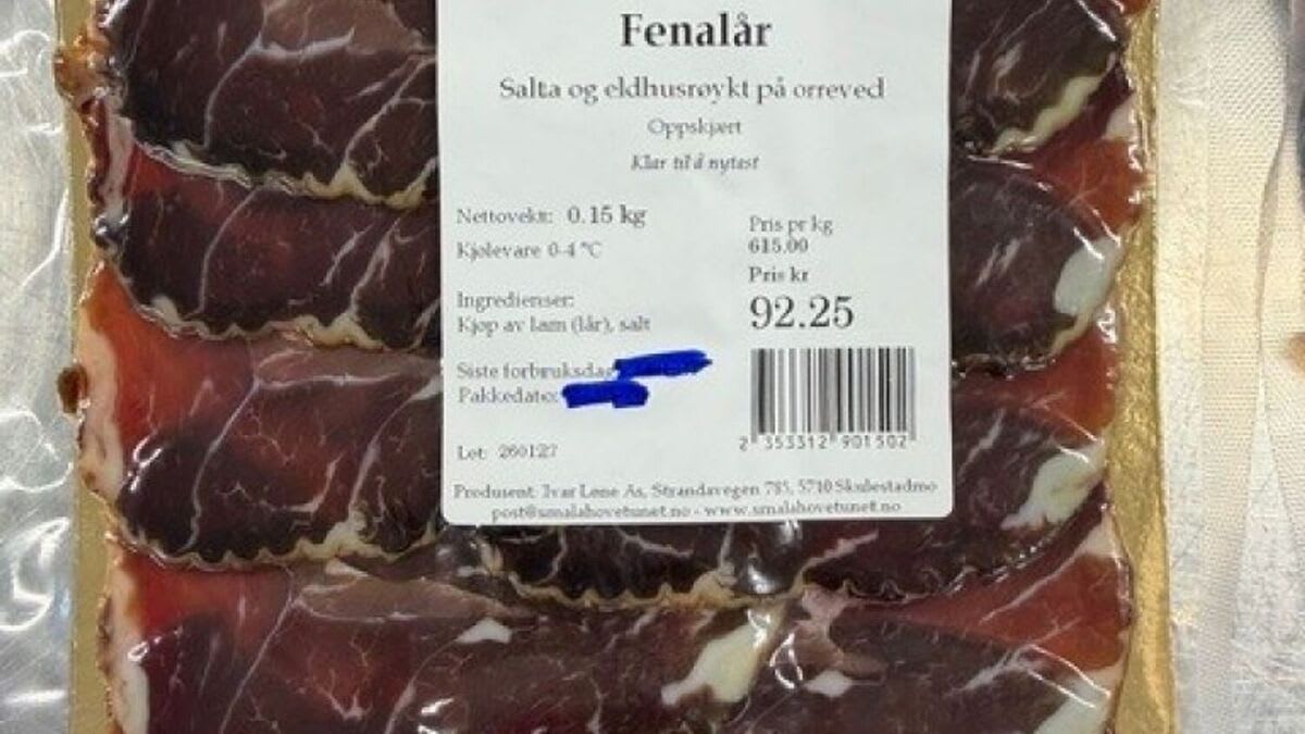 Flere kjøtt- og fiskeprodukter fra Smalahovetunet Voss tilbakekalles – mistanke om listeria