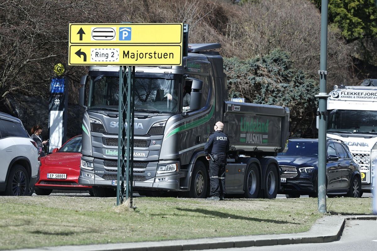 Samlet seg på nytt: Her har de inntatt sentrum