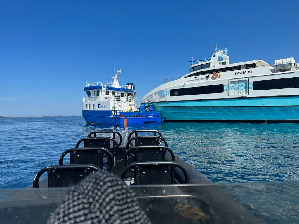 Mannskapet i Frøy Loke på vei hjem til Frøya - hitra-froya.no