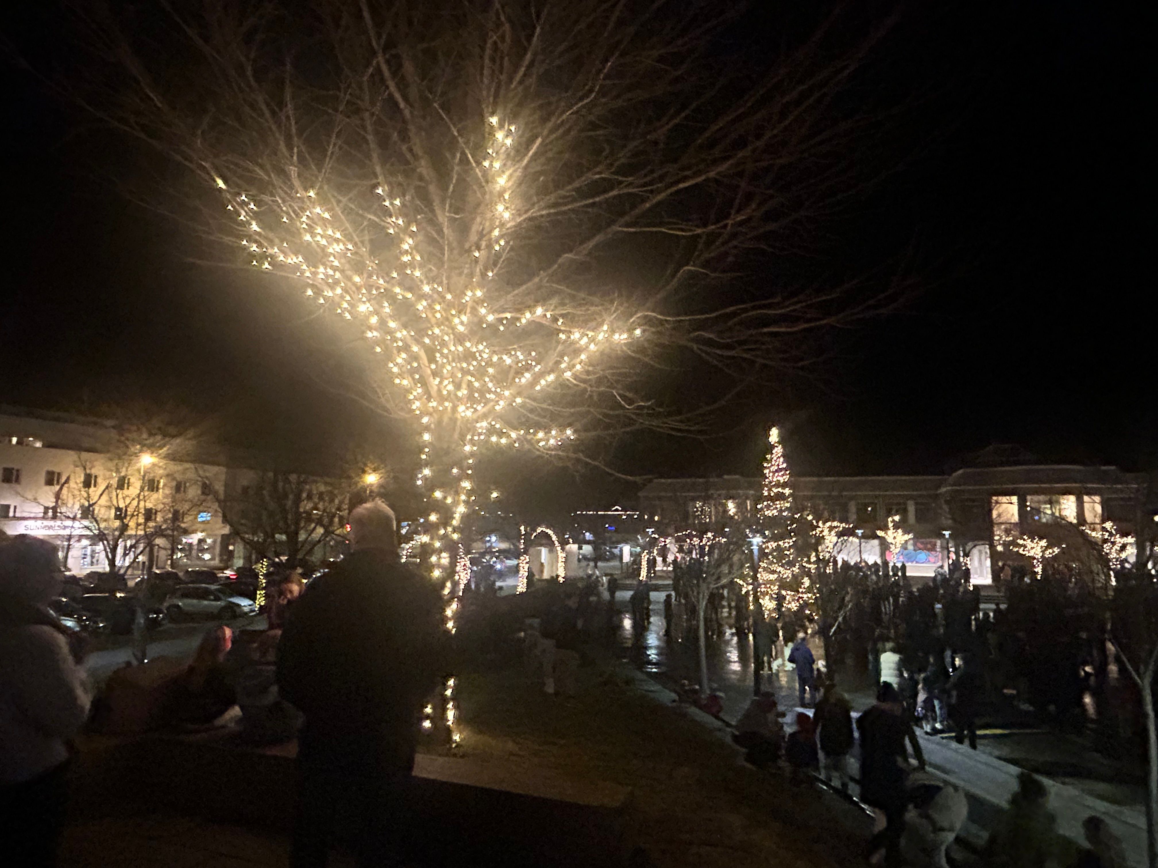 I fjor ble det etterlyst mer julelys. De skulle komme i år. – Vi kom ...
