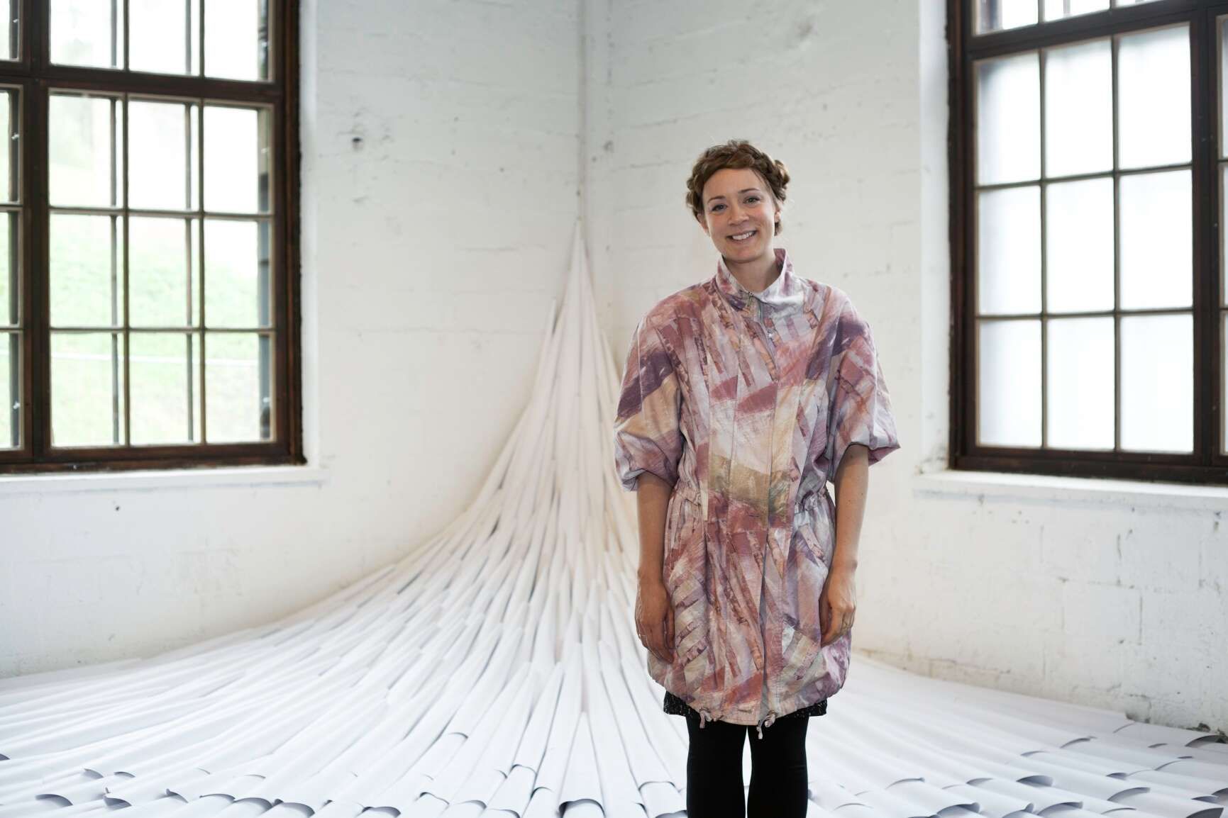500 kilo papir ble til kunst - venneslatidende.no